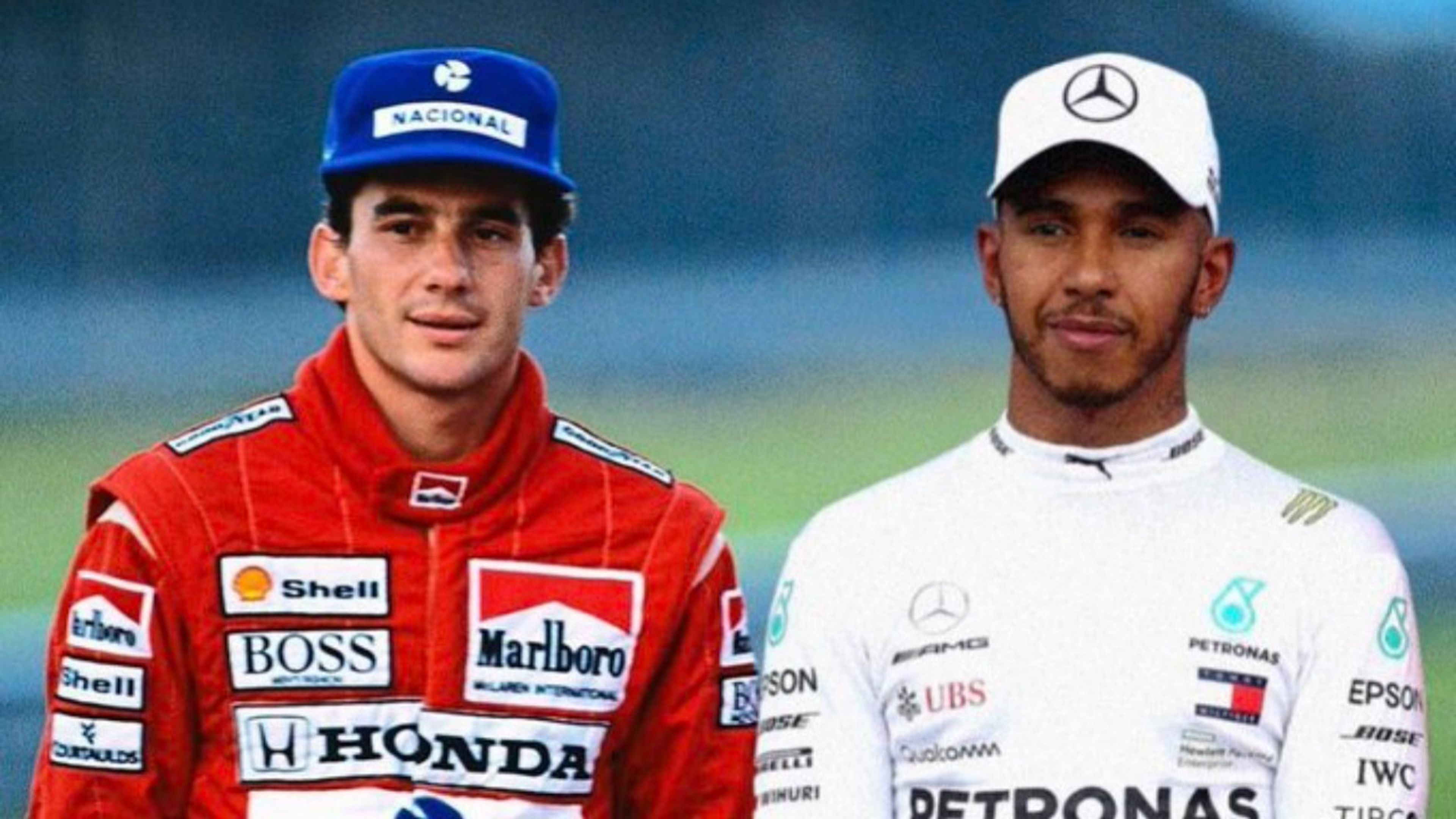 Hamilton y Senna