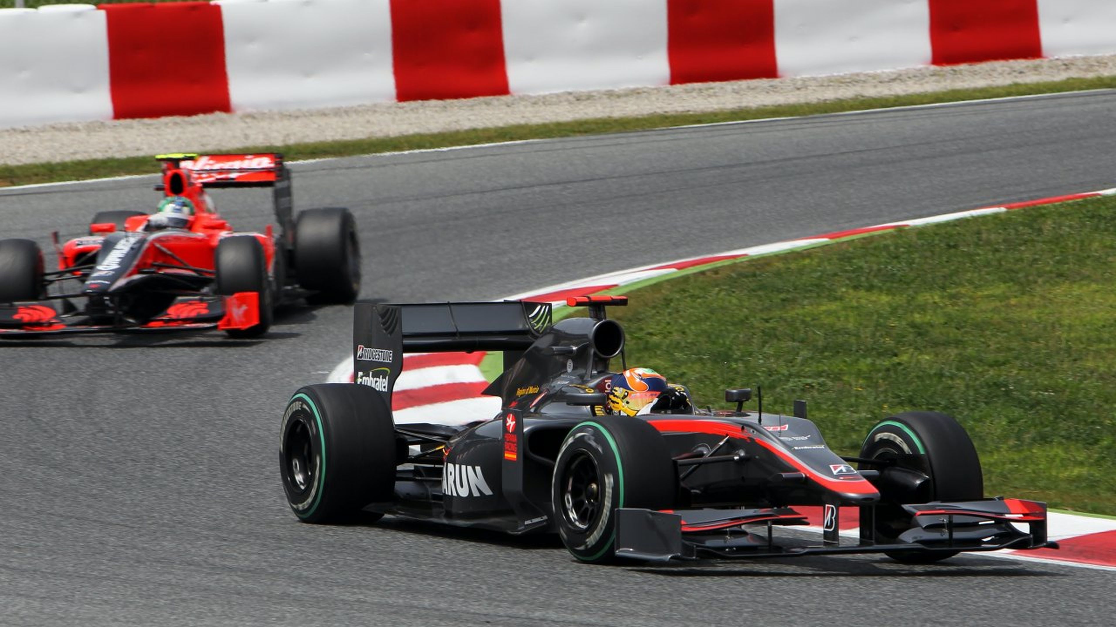Los Virgin y Lotus (también recién llegados) fueron los únicos rivales de Hispania en 2010