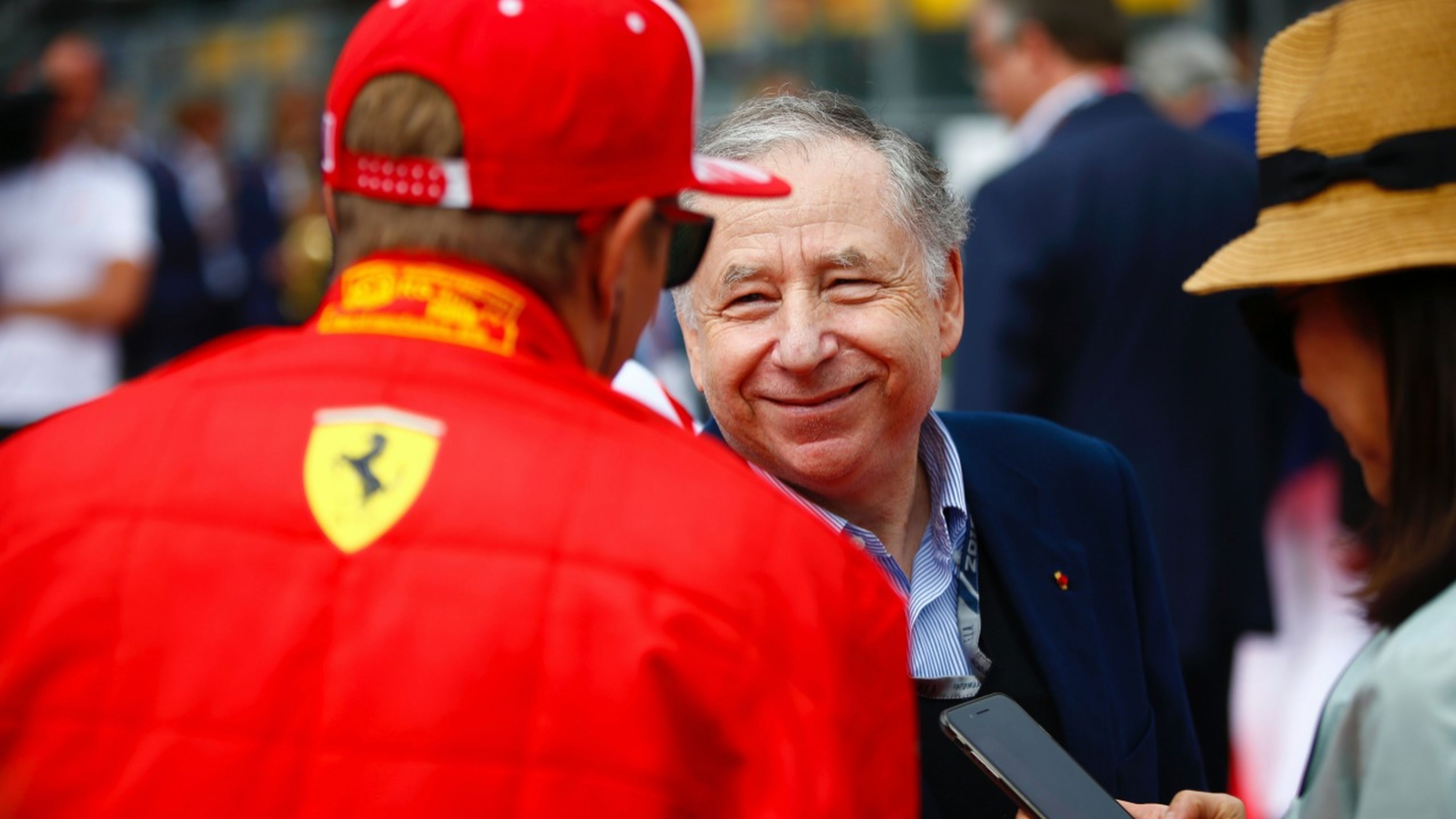 Jean Todt y Ferrari