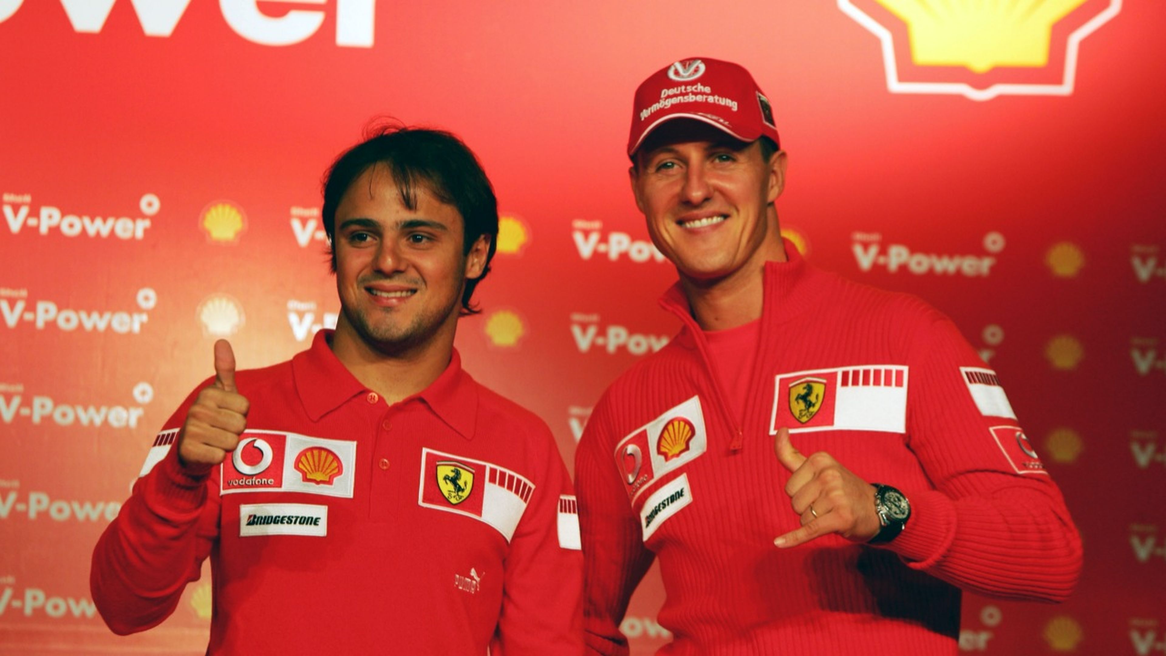 Massa y Schumacher fueron compañeros de equipo en 2006