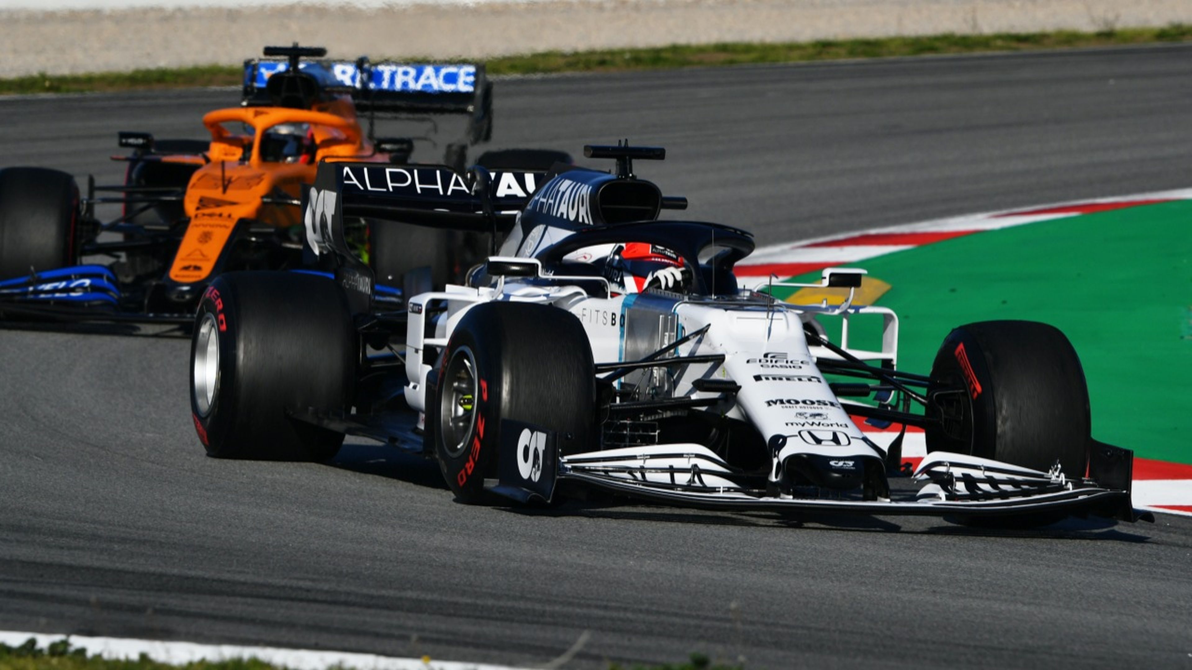 McLaren y AlphaTauri F1