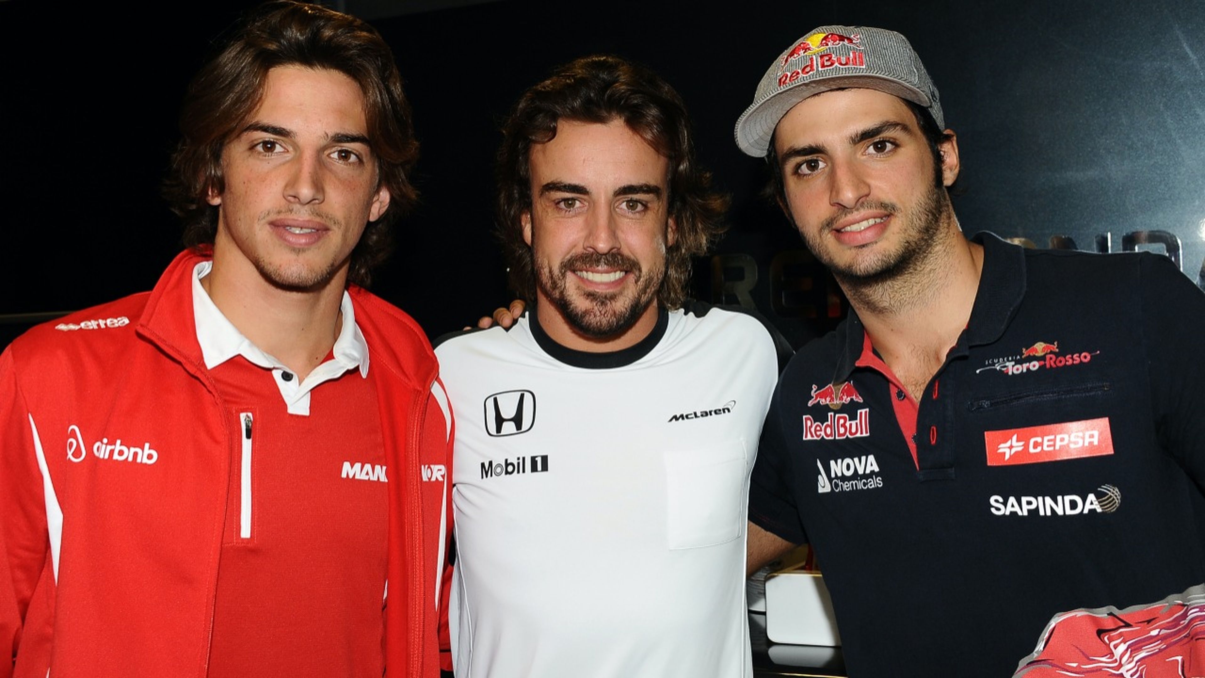 Merhi, Alonso y Sainz