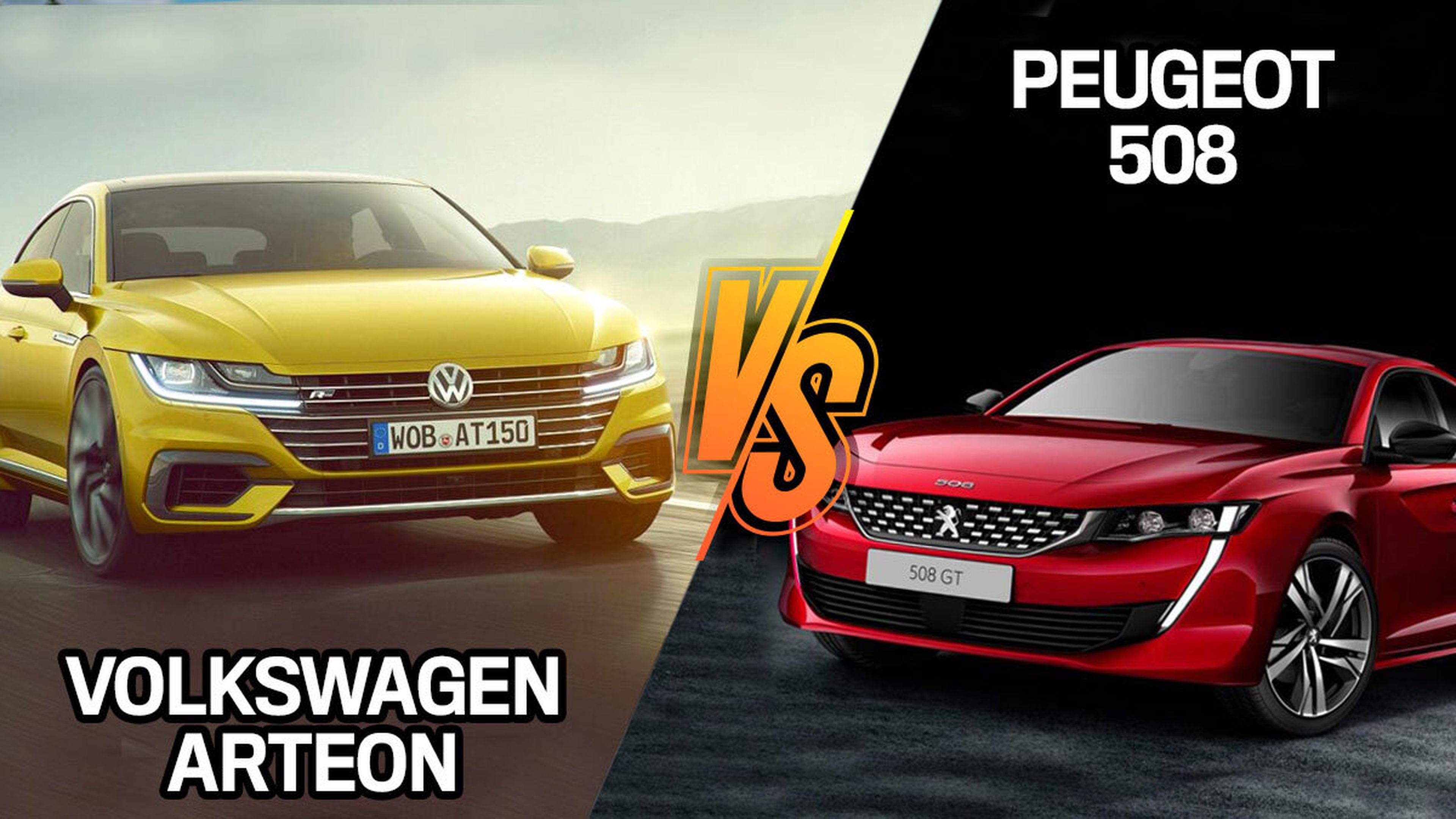 Peugeot 508 o VW Arteon, ¿cuál comprar?