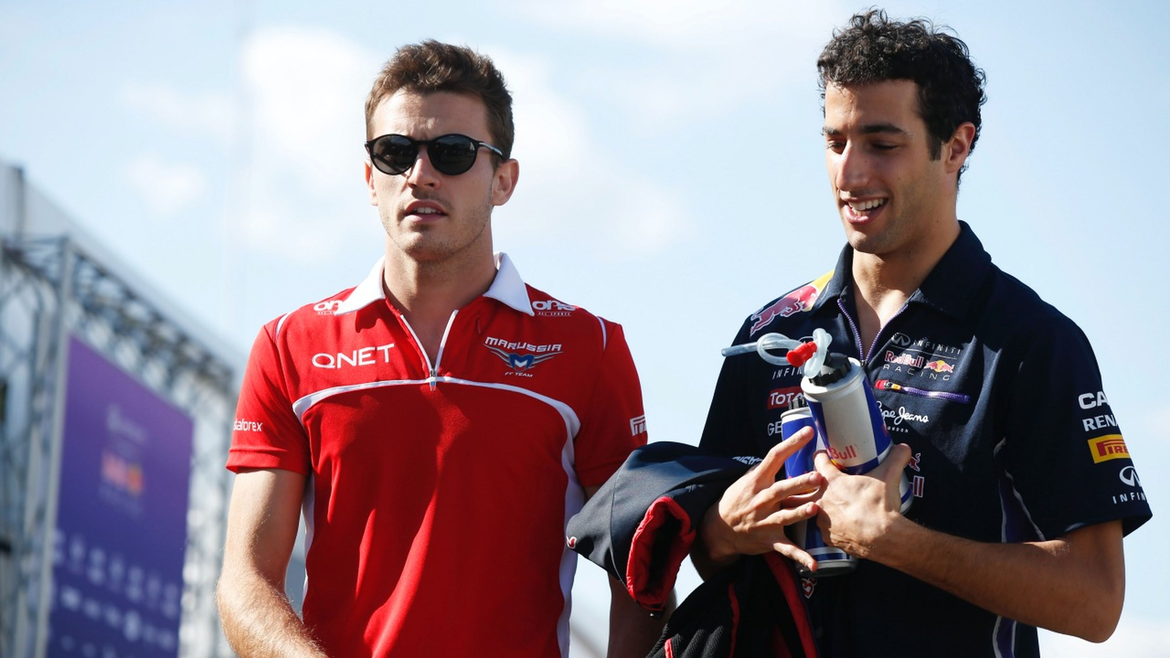 Jules Bianchi y Daniel Ricciardo