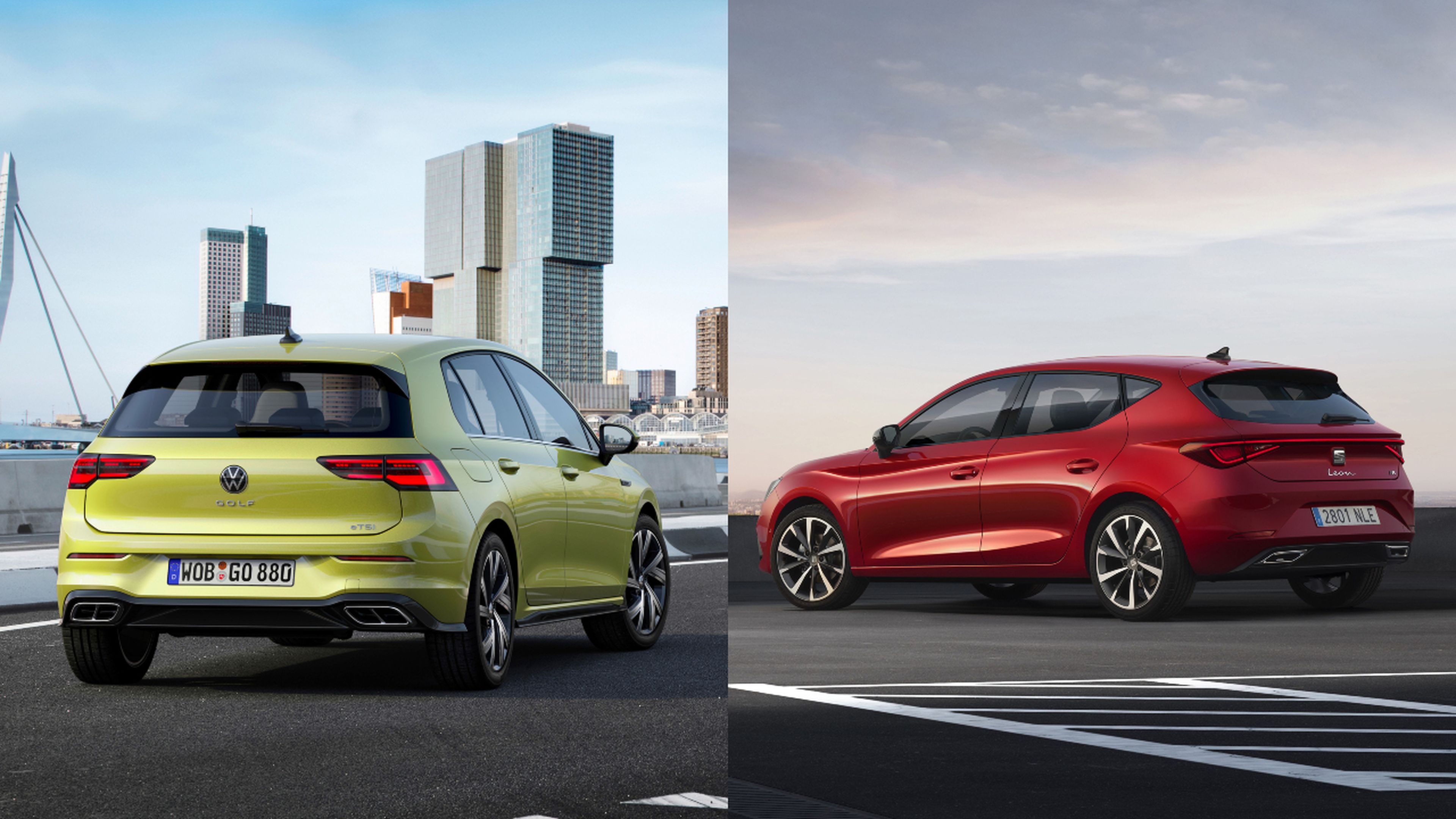 Volkswagen Golf 8 o Seat León 2020: ¿cuál tiene mejor conectividad?