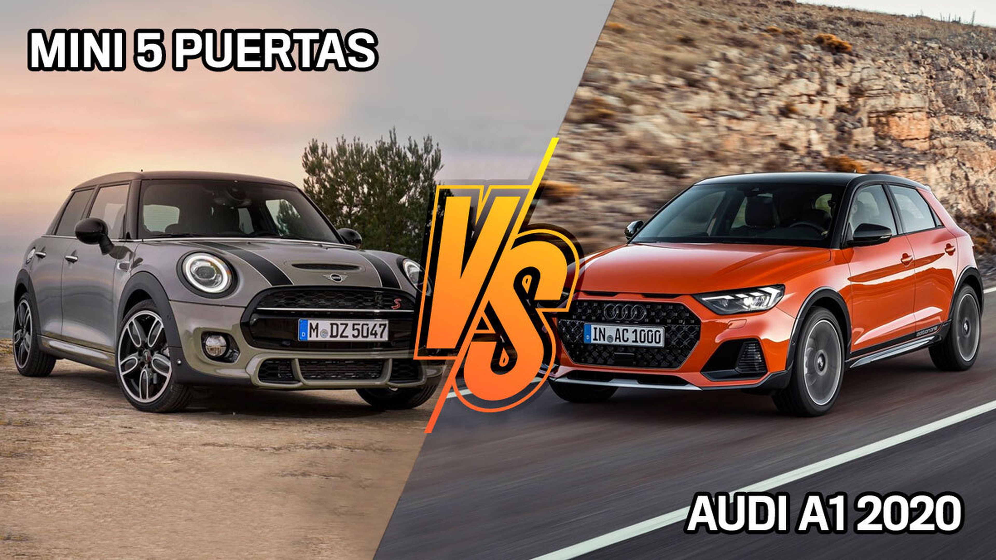 Audi A1 2020 o Mini, ¿cuál es mejor comprar?