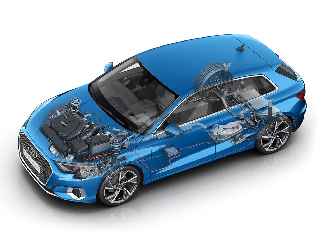 ¿Cómo funciona el sistema Mild Hybrid de 48 V del nuevo Audi A3 2020?
