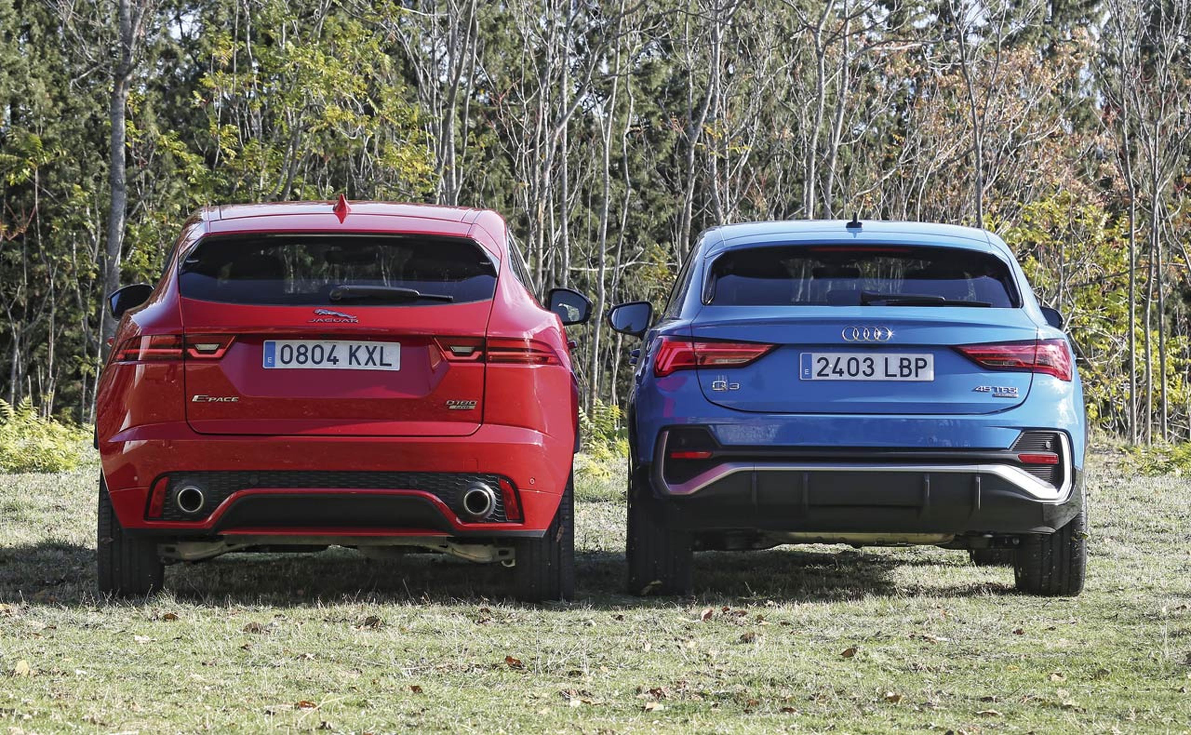 Audi Q3 SB vs Jaguar e-Pace