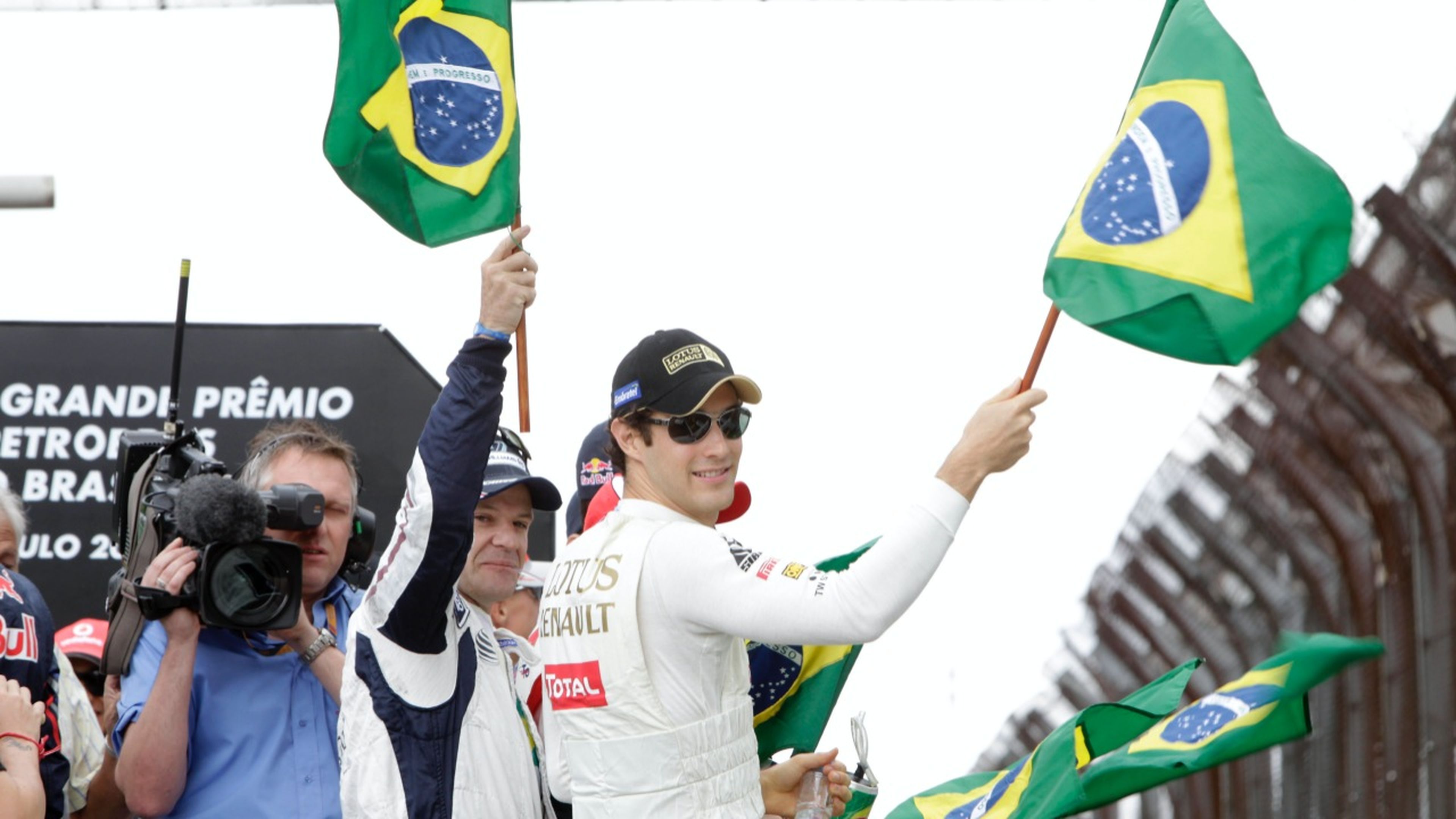 Bruno Senna en el GP de Brasil de 2011