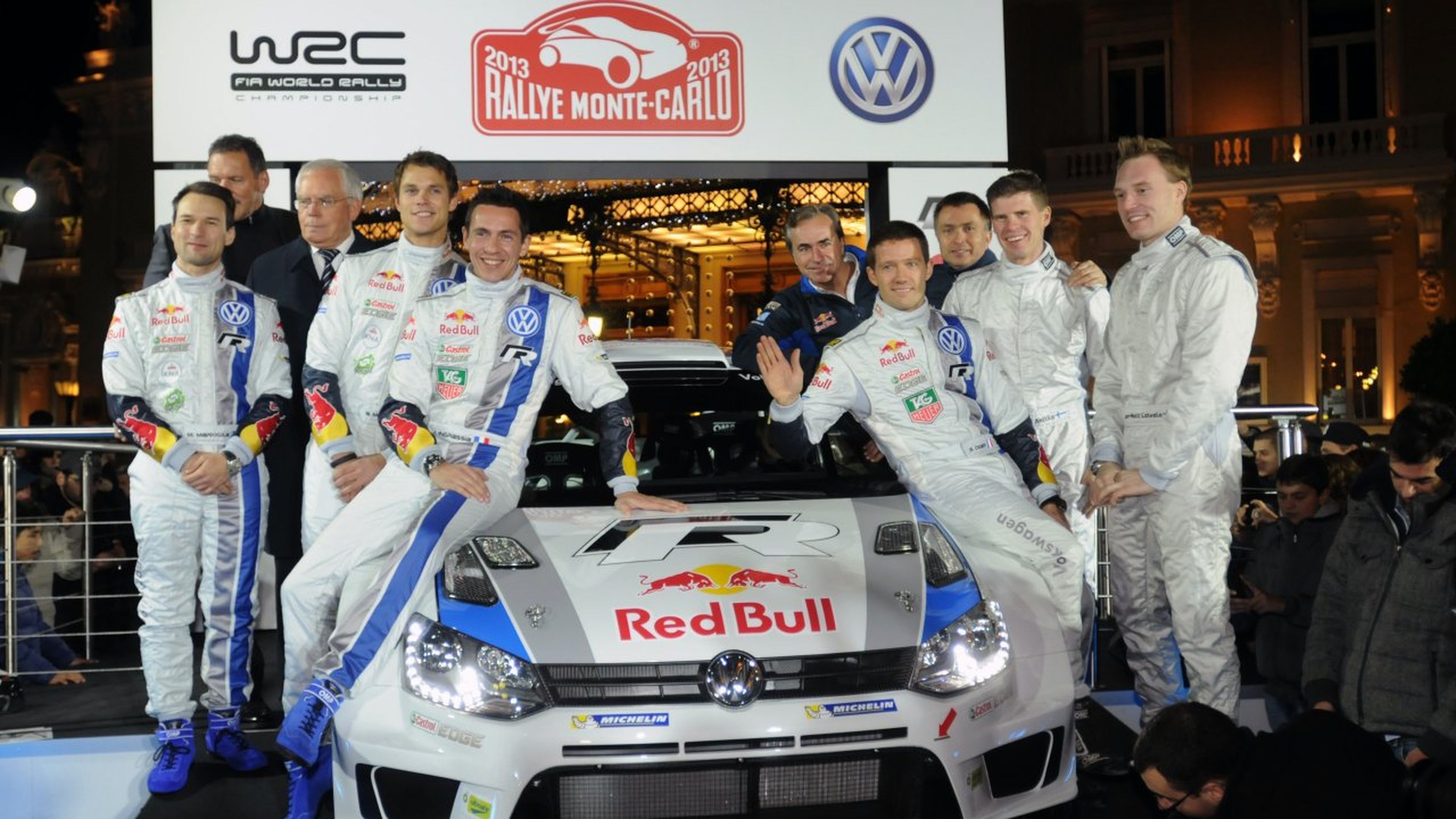 Carlos Sainz con el equipo Volkswagen