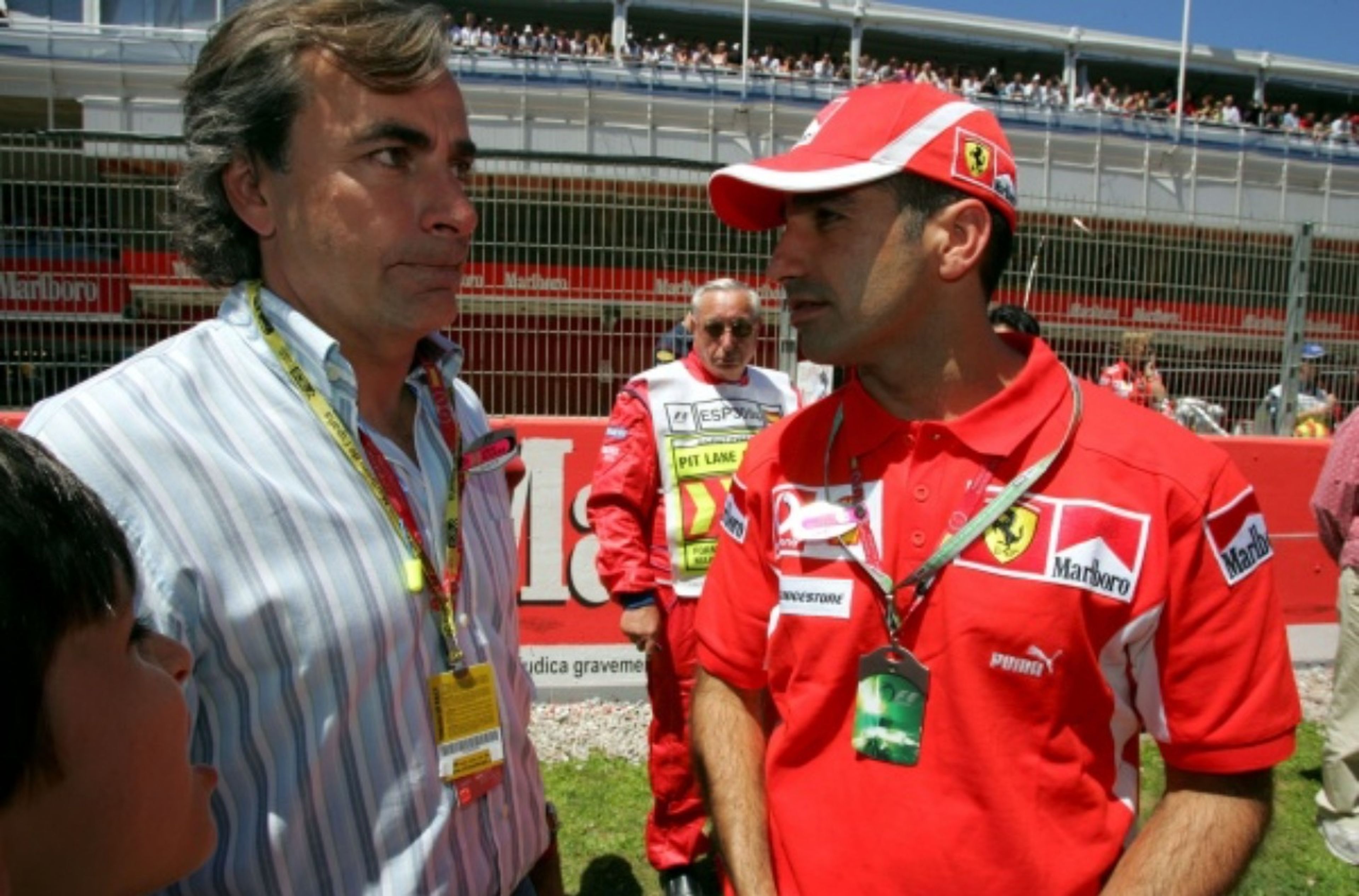 Carlos Sainz y Marc Gené