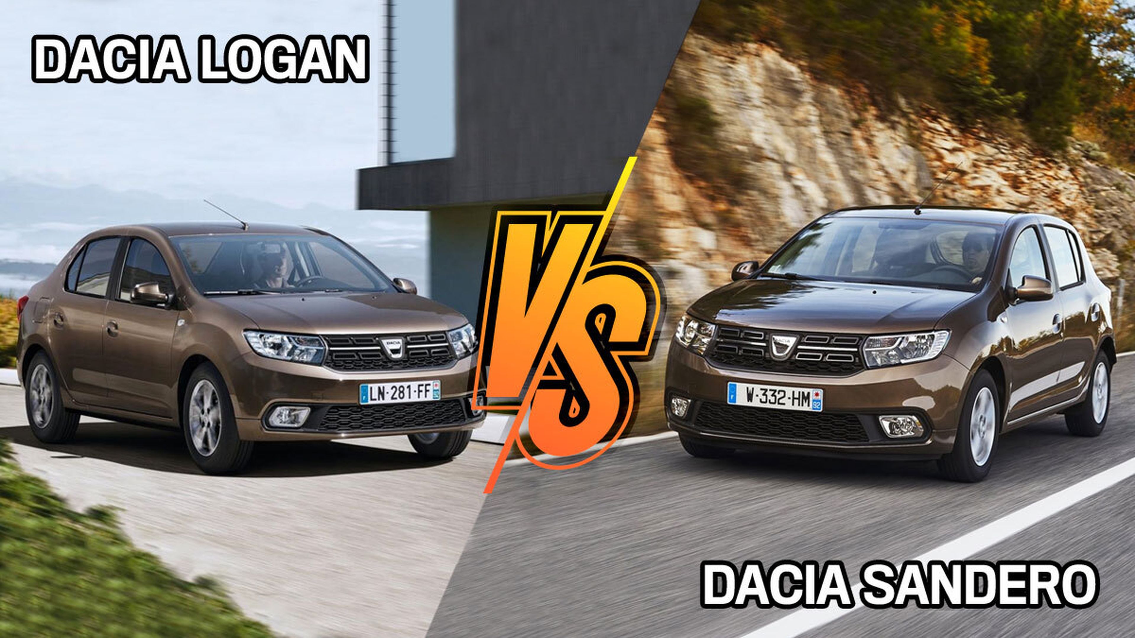 Dacia Logan o Dacia Sandero, ¿cuándo interesa más uno que otro?