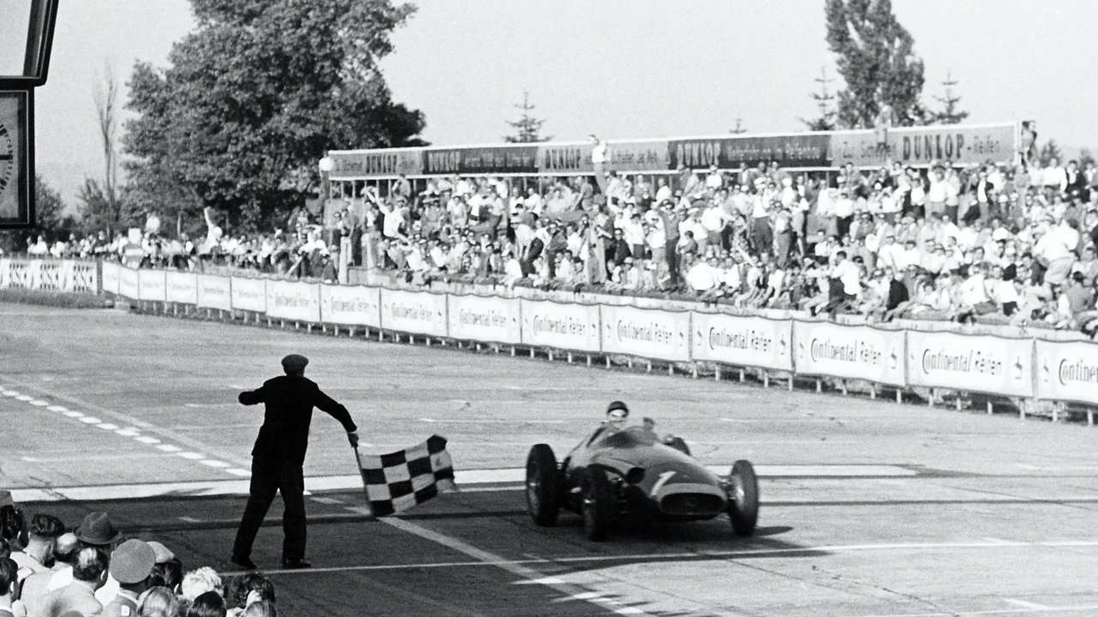 Fangio en el GP Alemania 1957
