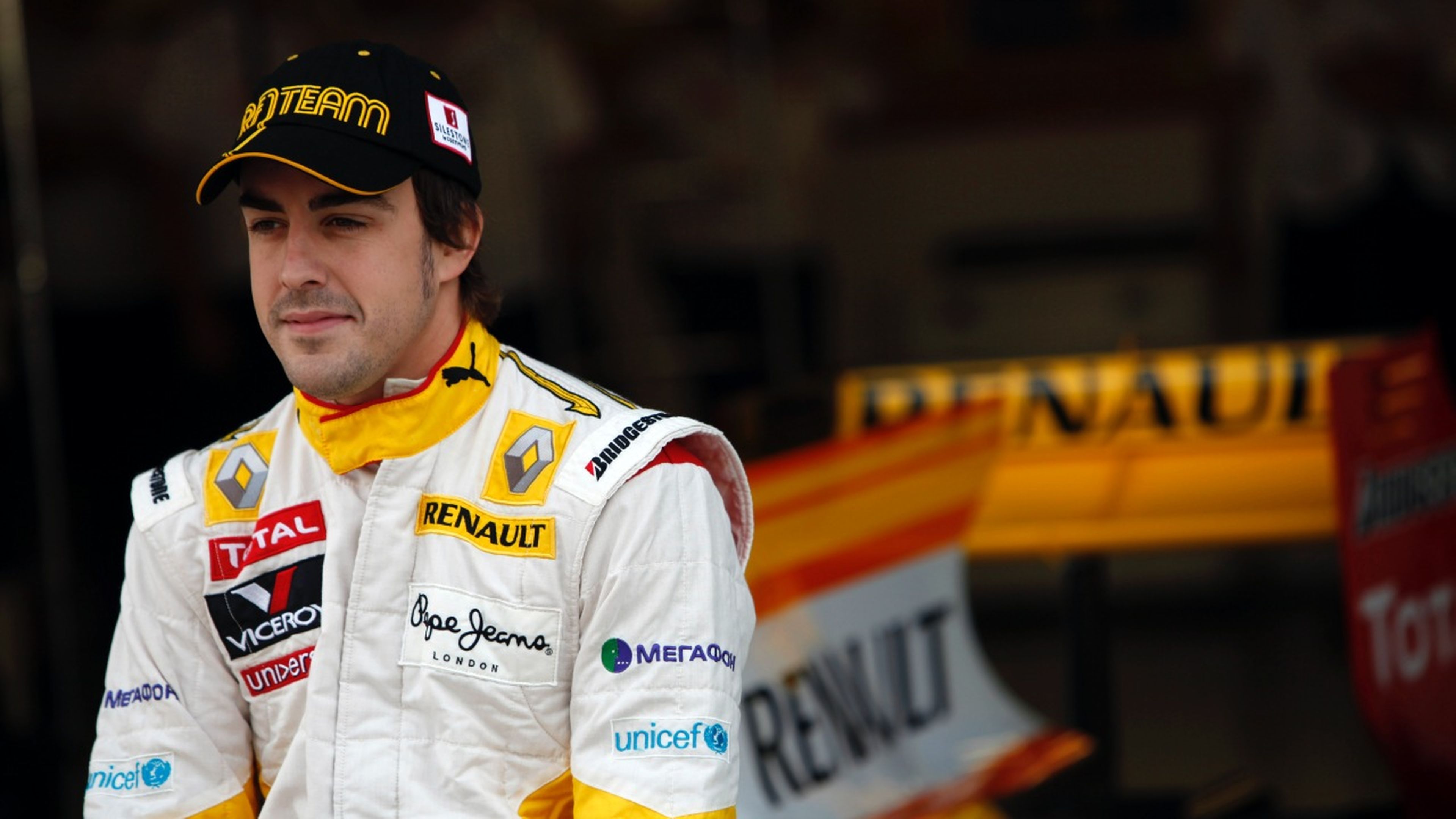 Fernando Alonso con Renault en 2009