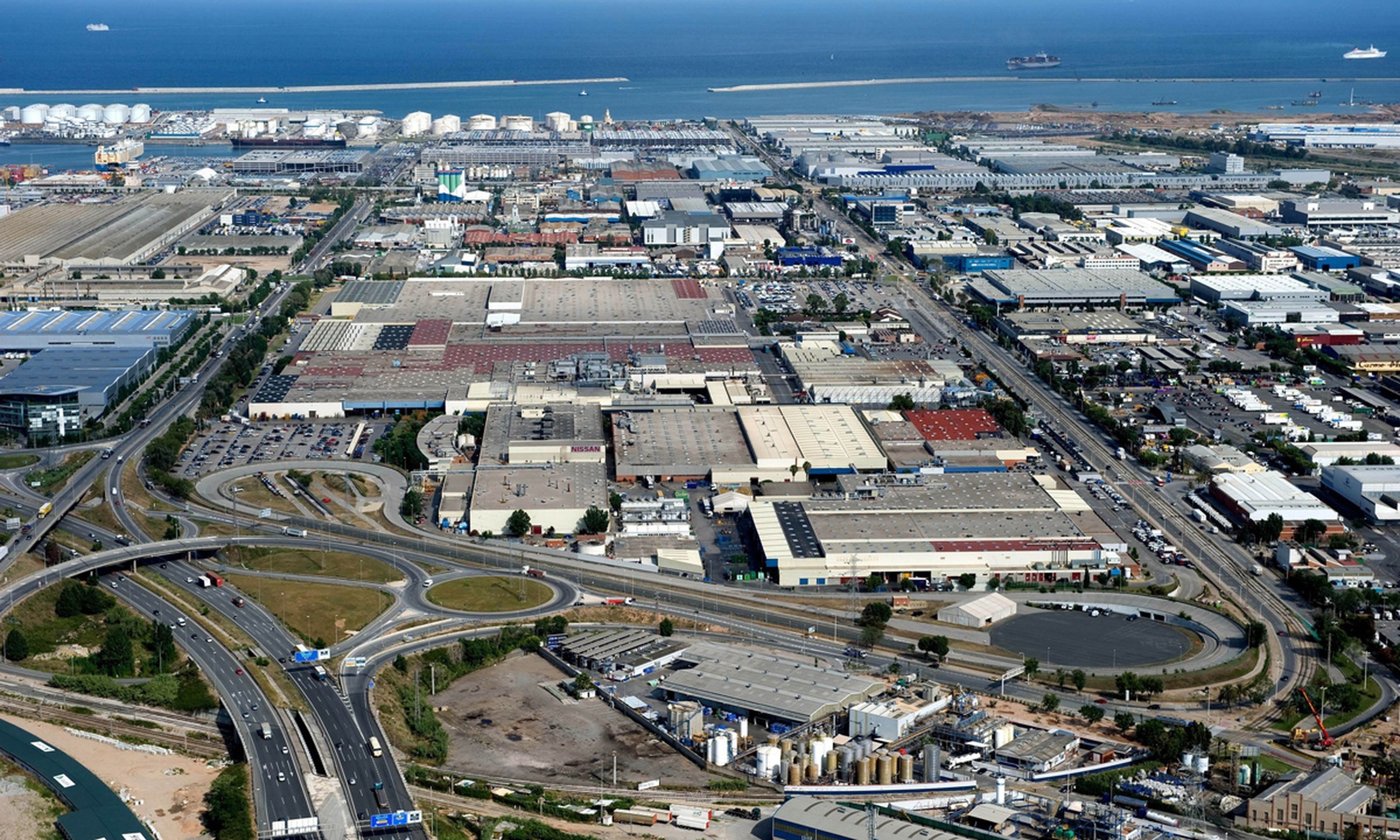 La planta de Nissan en Barcelona tiene una situación privilegiada logísticamente hablando