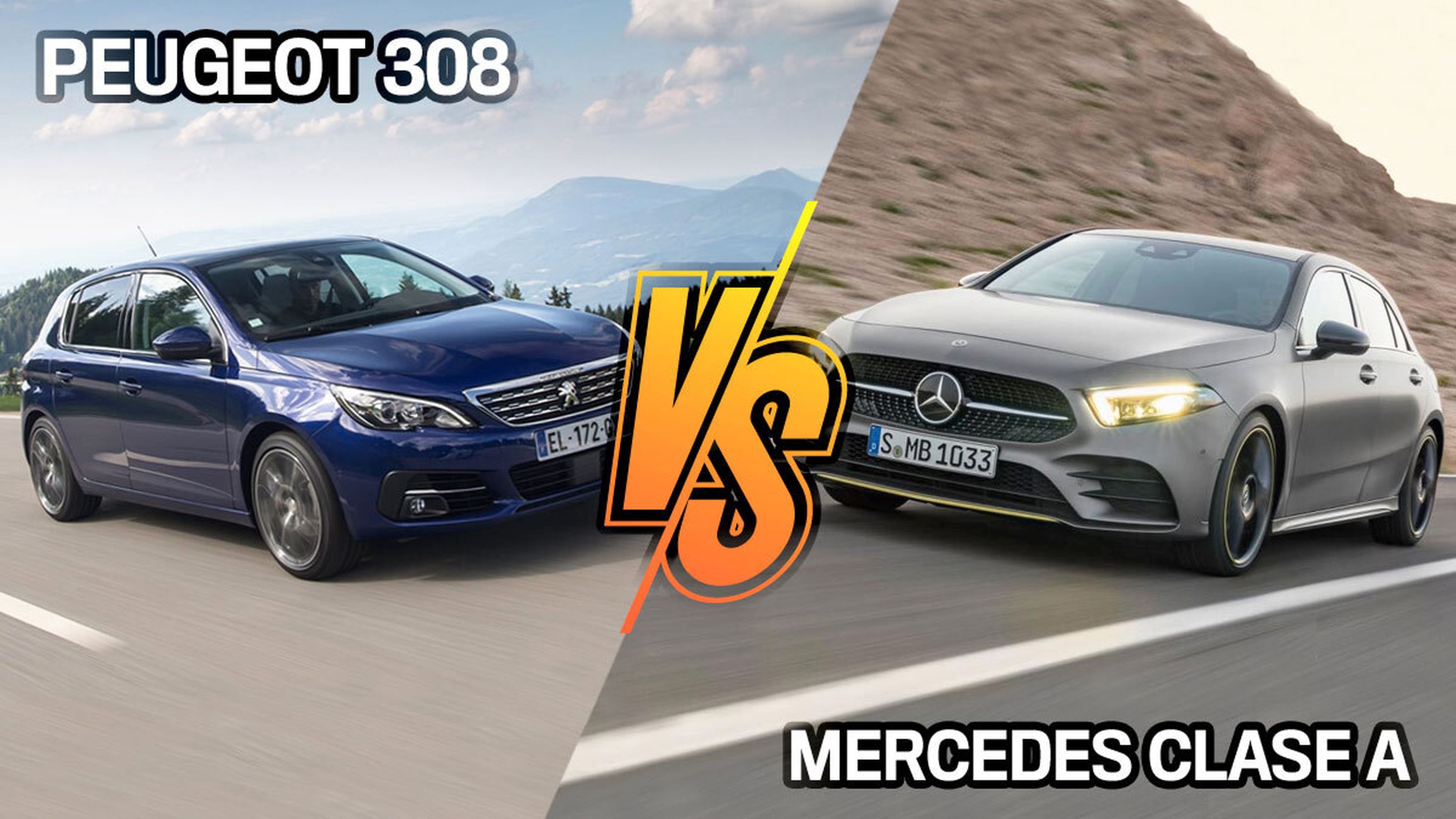 Peugeot 308 o Mercedes Clase A, ¿cuál es mejor compra?
