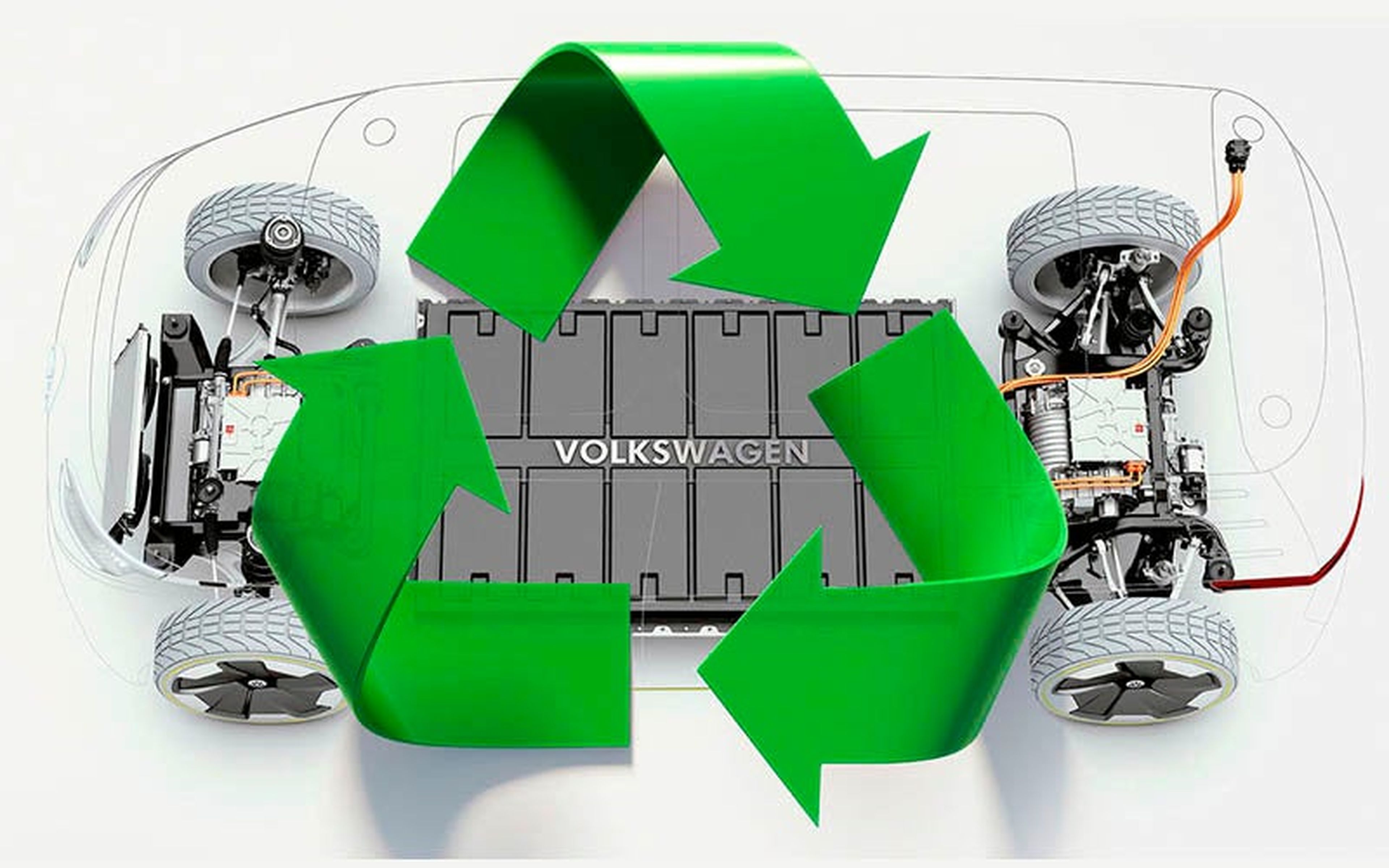 Reciclar baterías VW