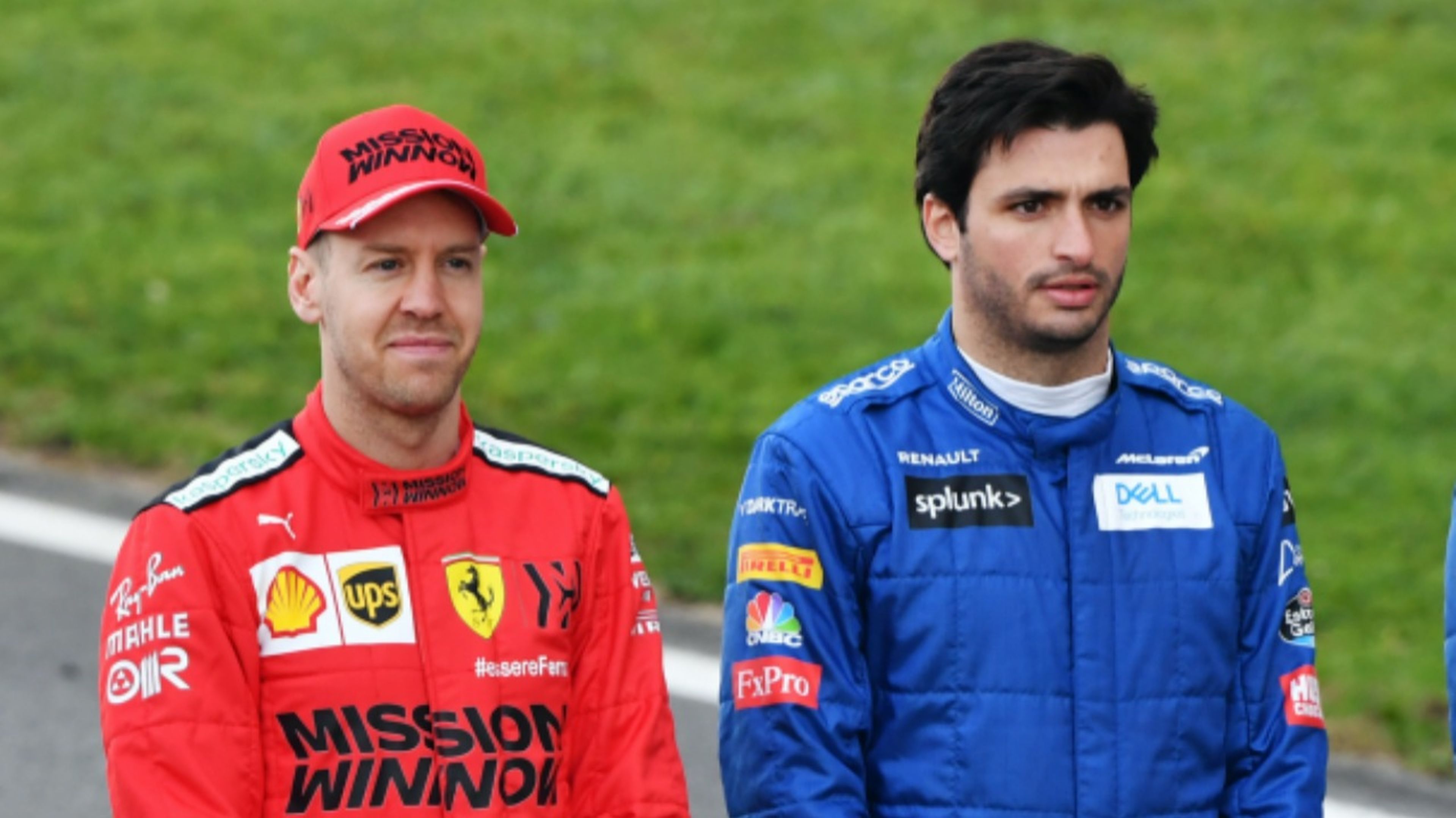 Sainz y Vettel