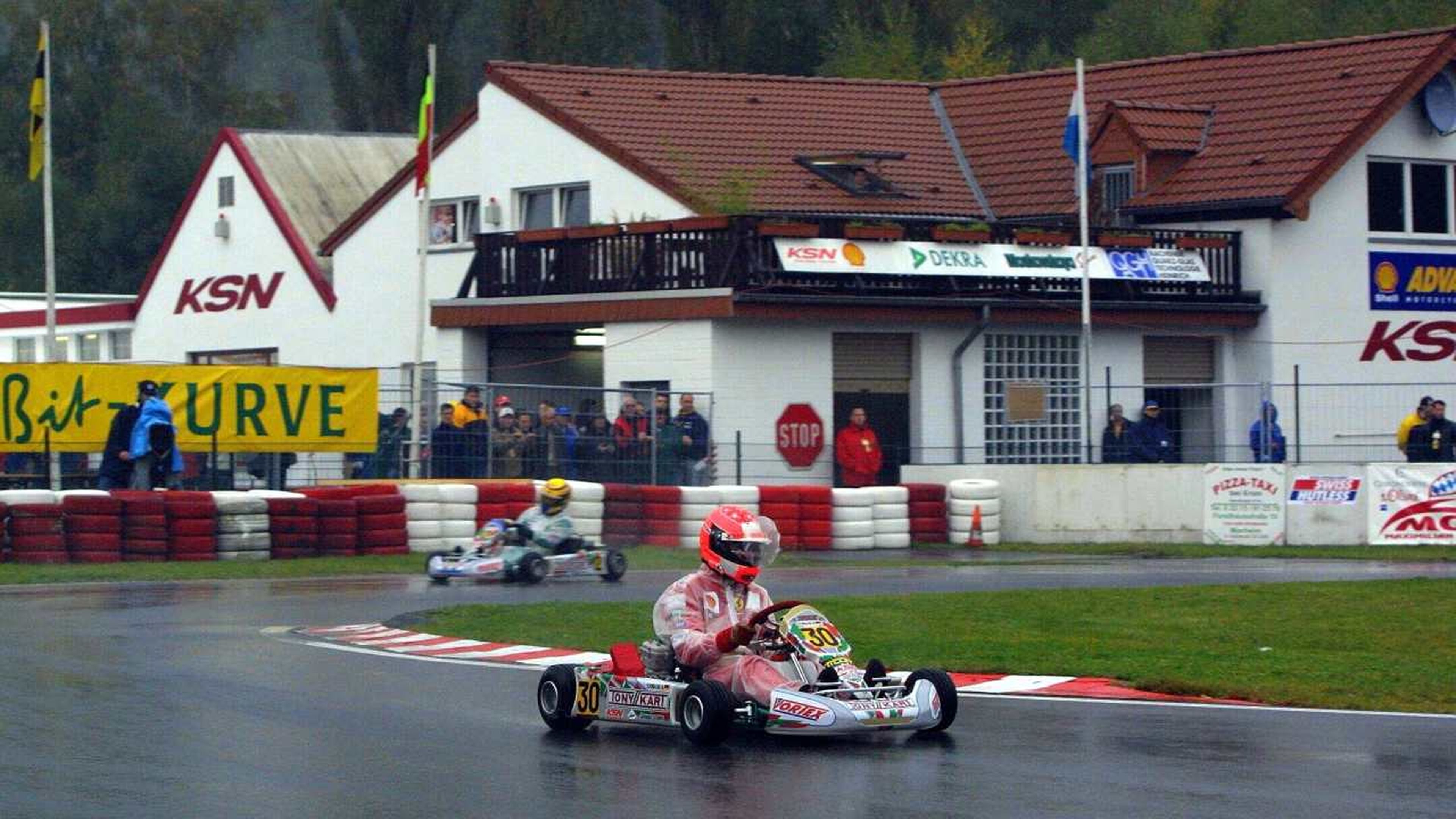 Michael Schumacher, años más tarde, en Kerpen