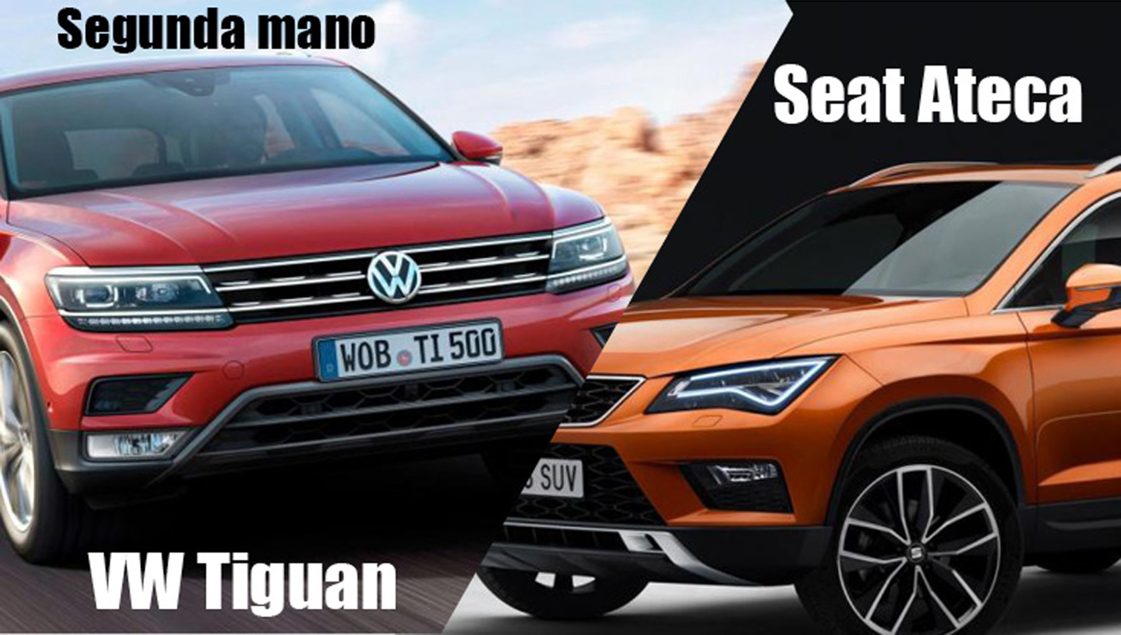 Segunda mano: Seat Ateca o Volkswagen Tiguan, ¿cuál es mejor opción?