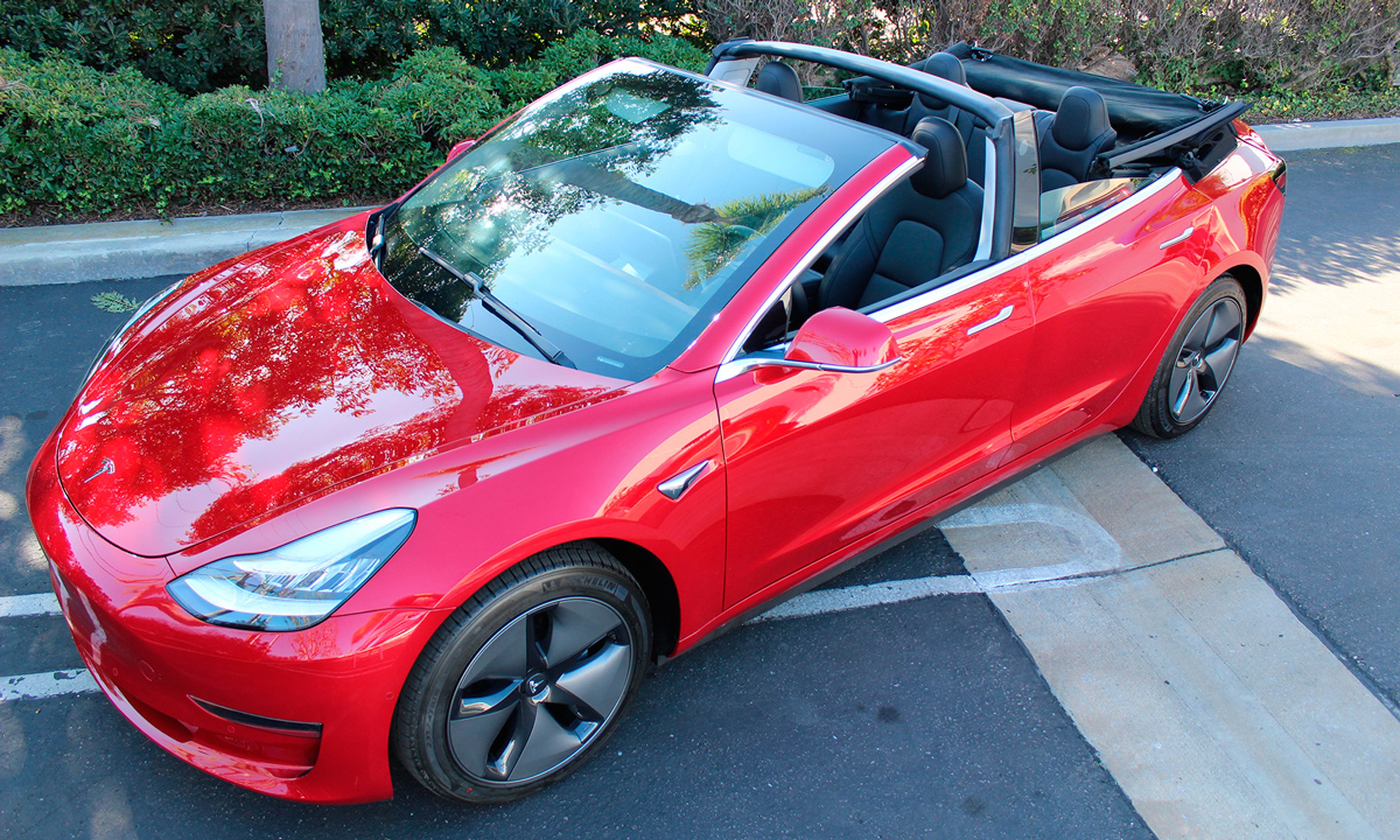 El Tesla Model 3 Cabrio que nunca podrás conducir en España
