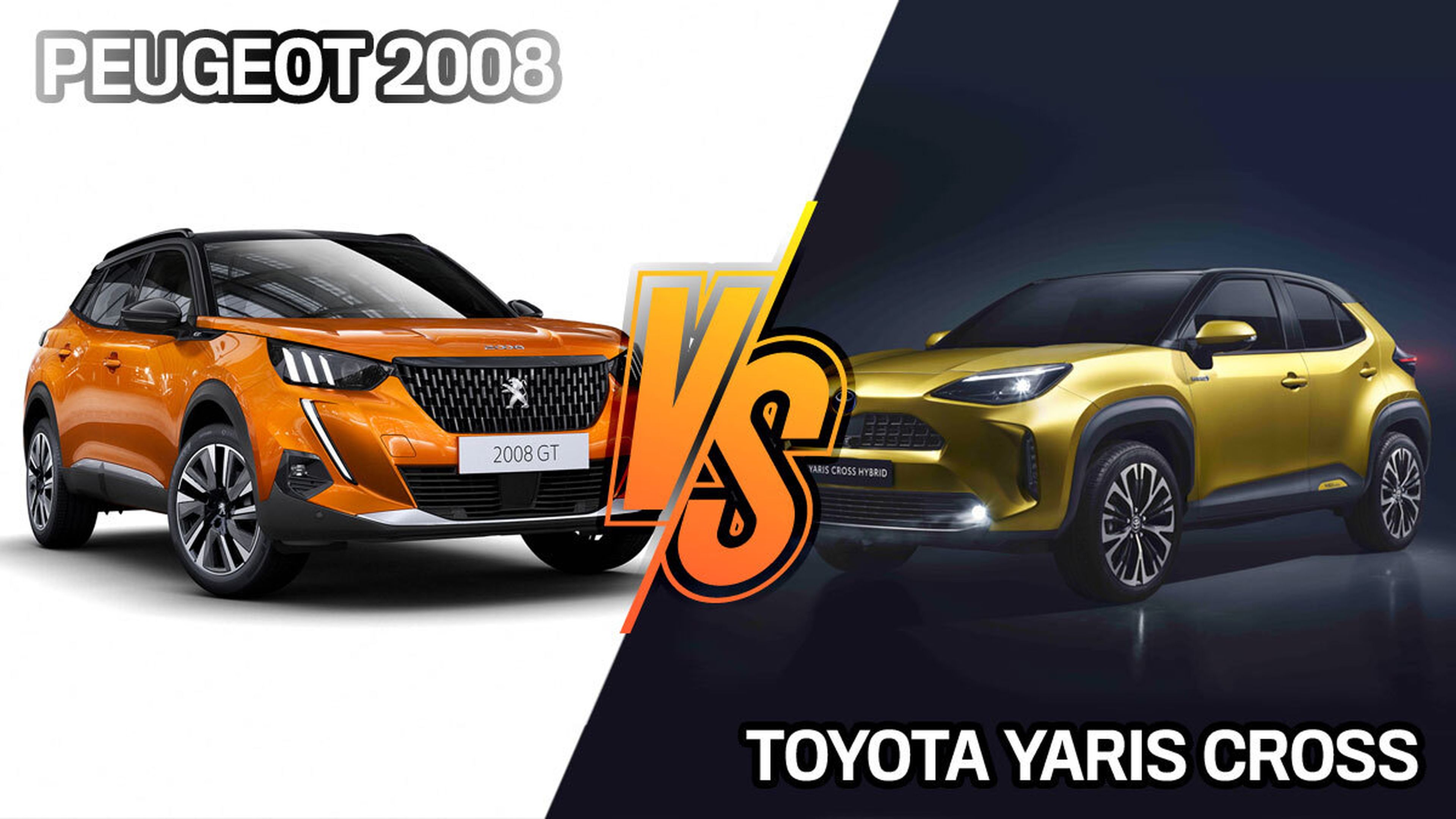 Toyota Yaris Cross o Peugeot 2008, cuál es mejor