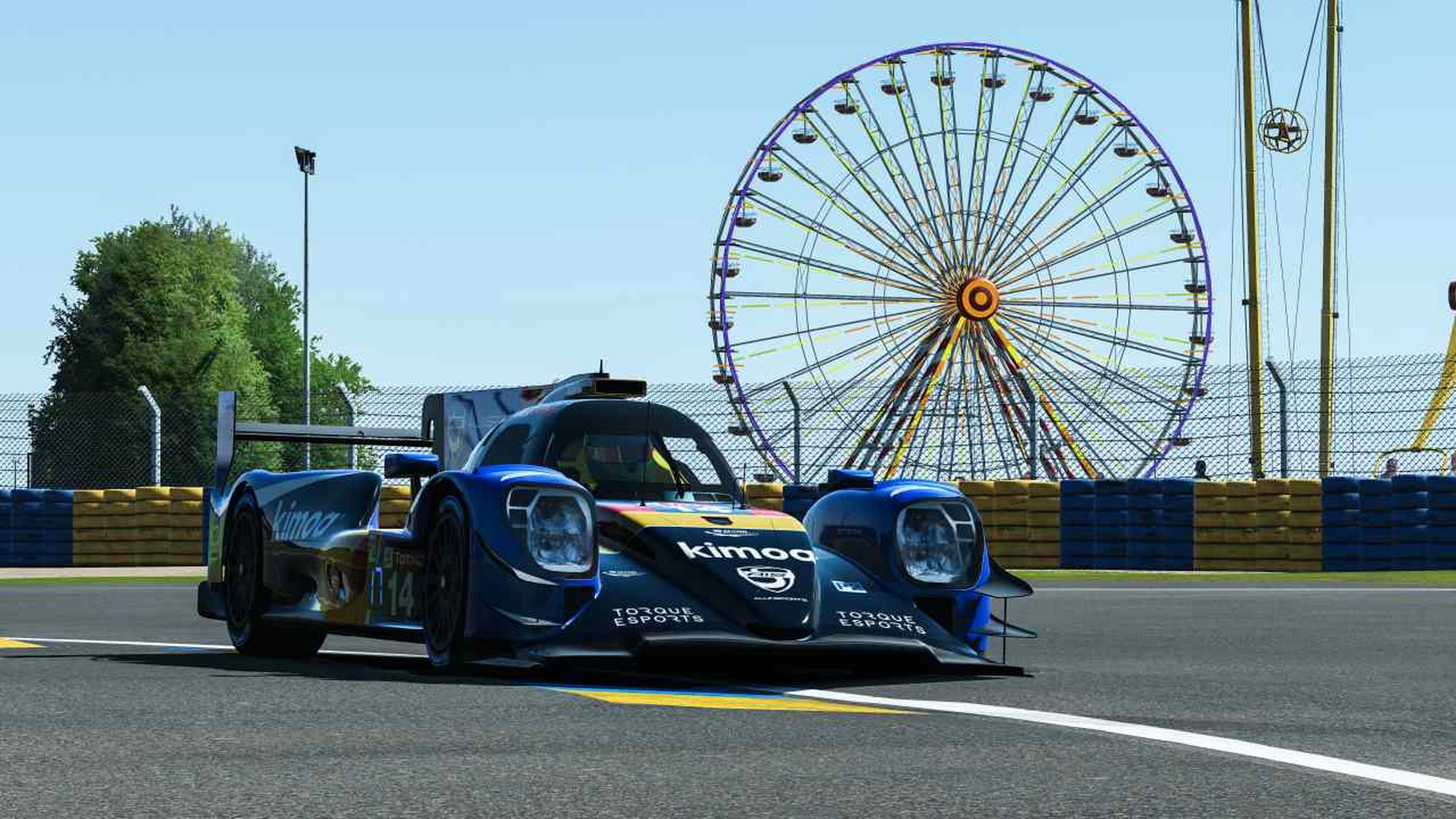 Alonso en le Mans Virtual