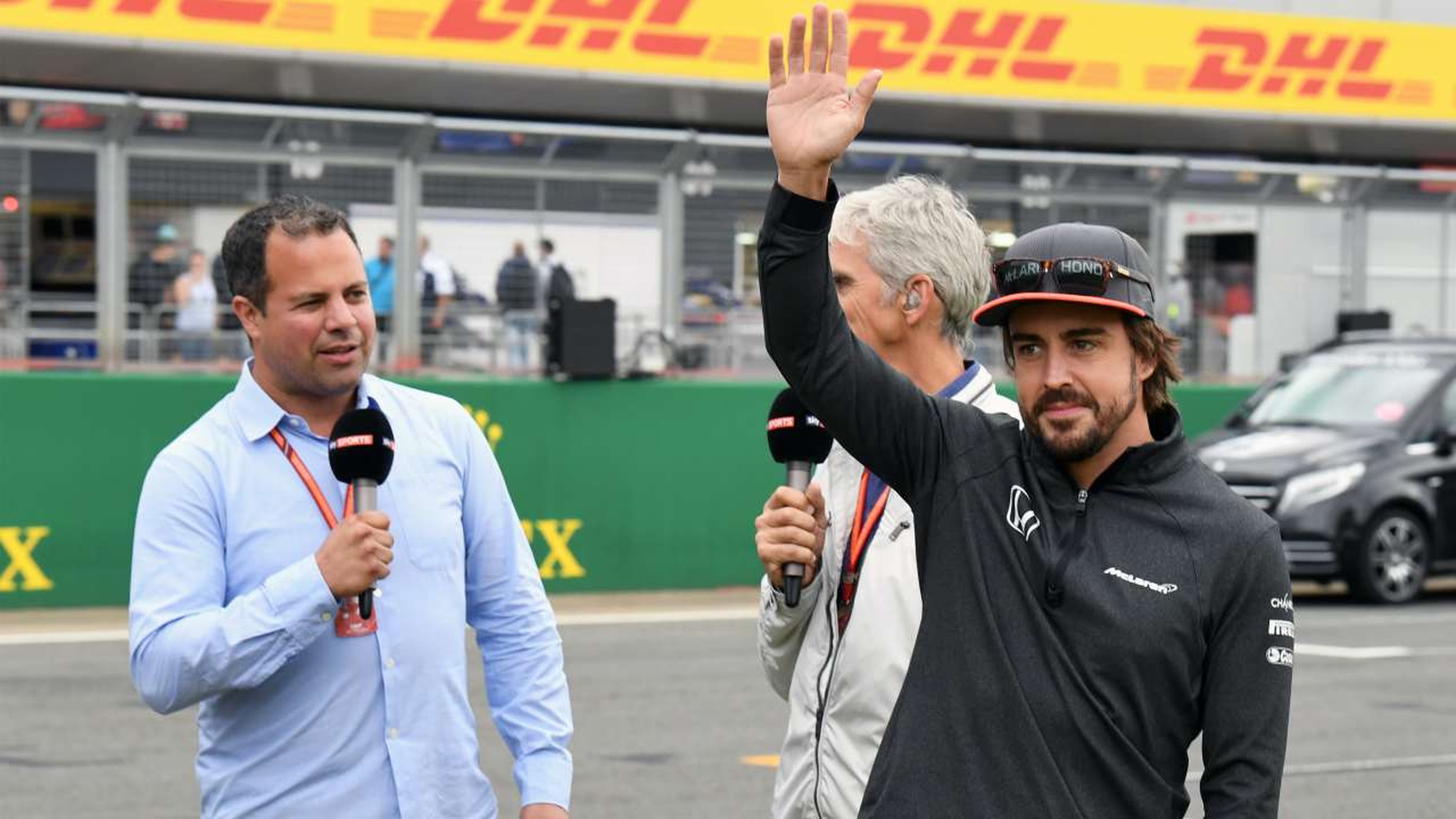 Alonso y Ted Kravitz