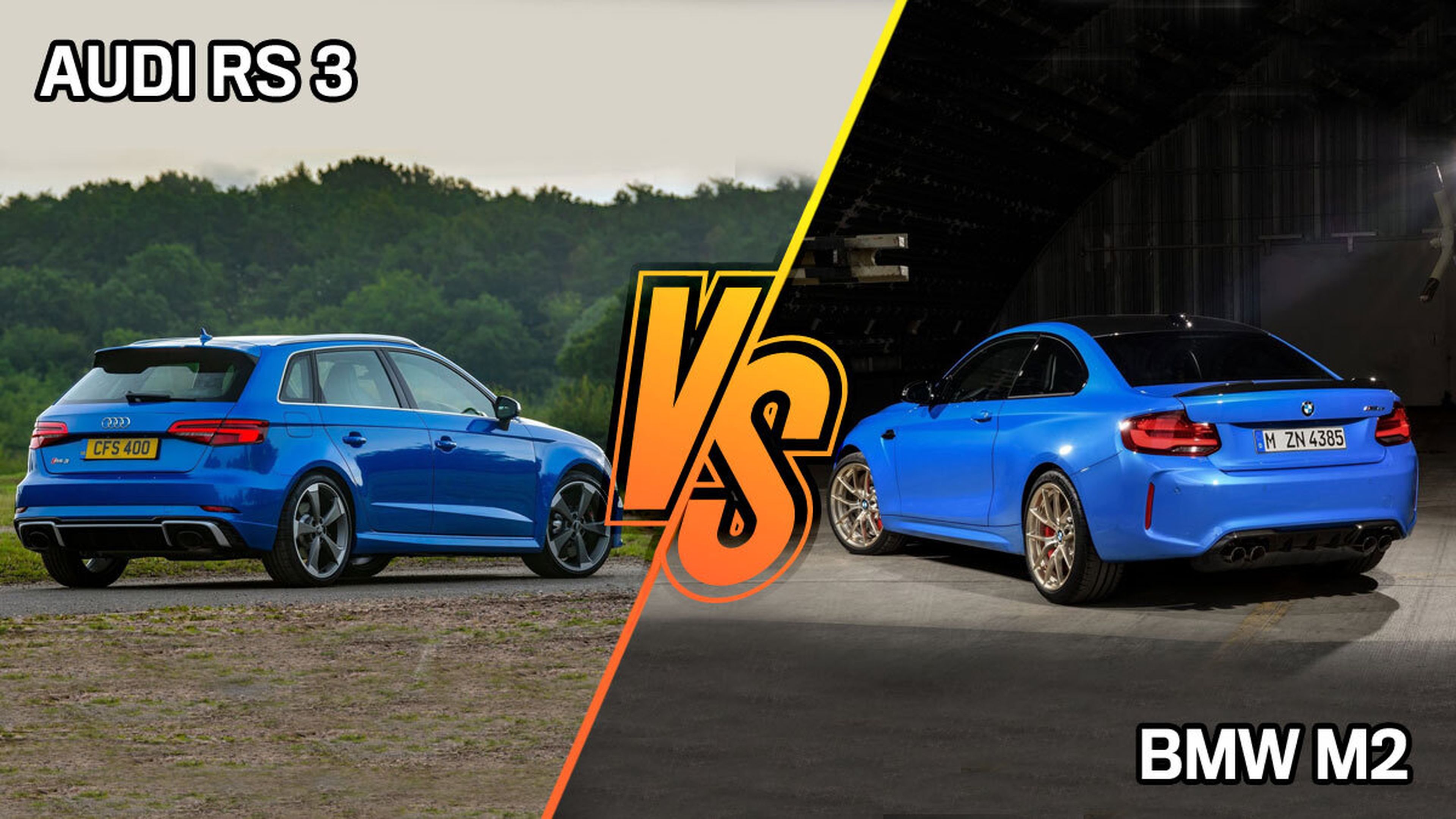 Audi RS 3 vs BMW M2