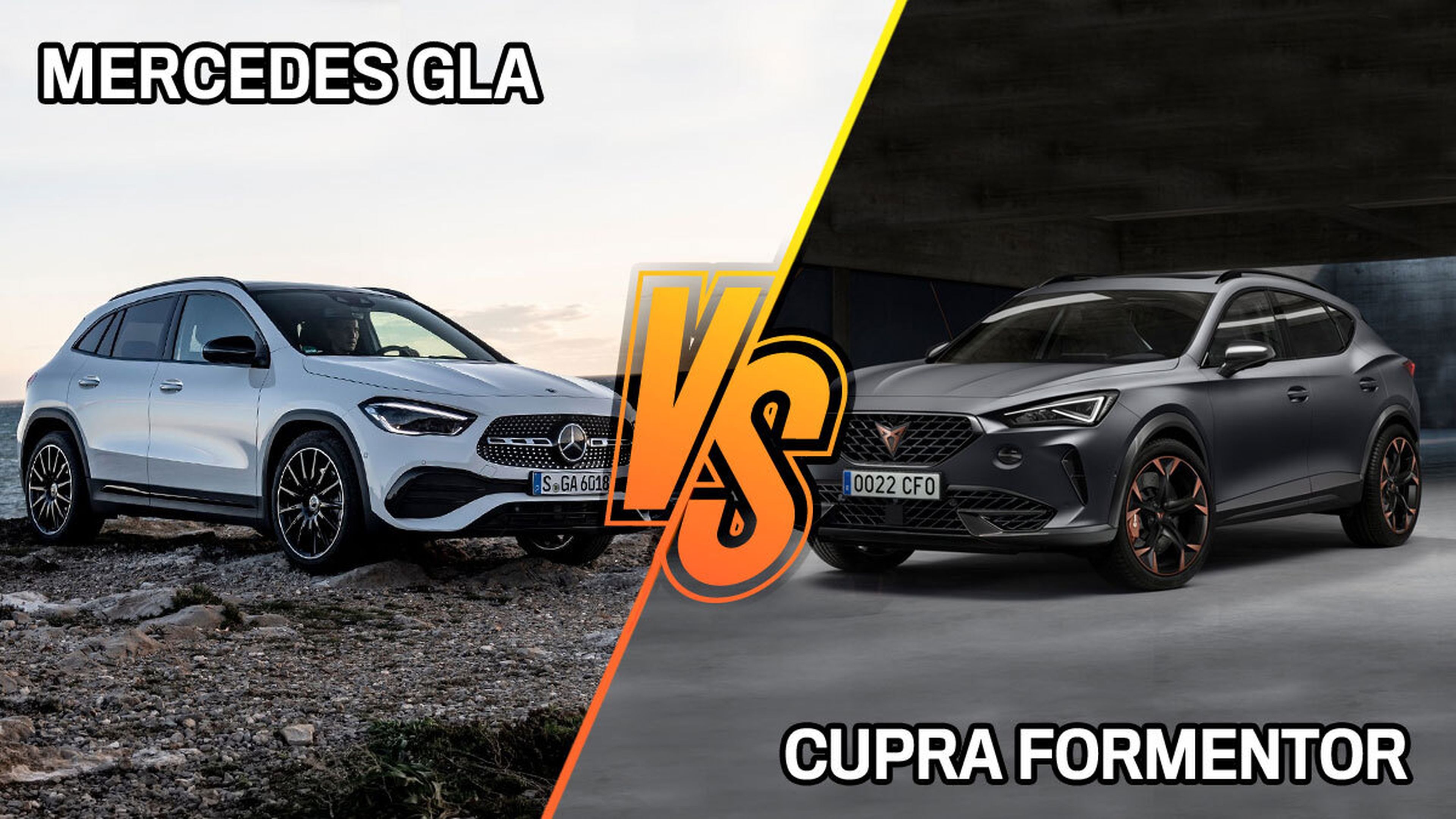 Cupra Formentor vs Mercedes GLA