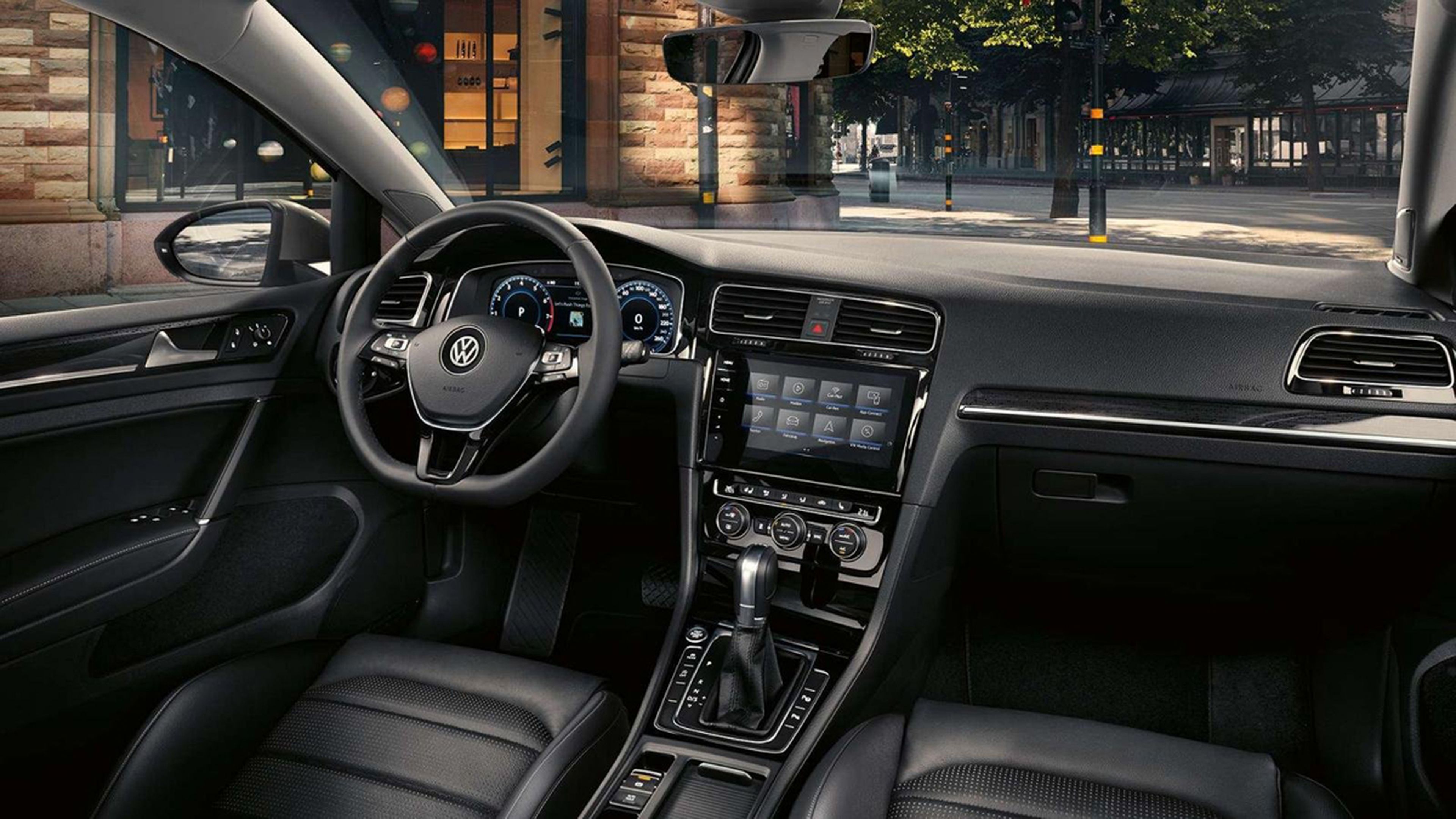 Interior del Volkswagen Golf 8
