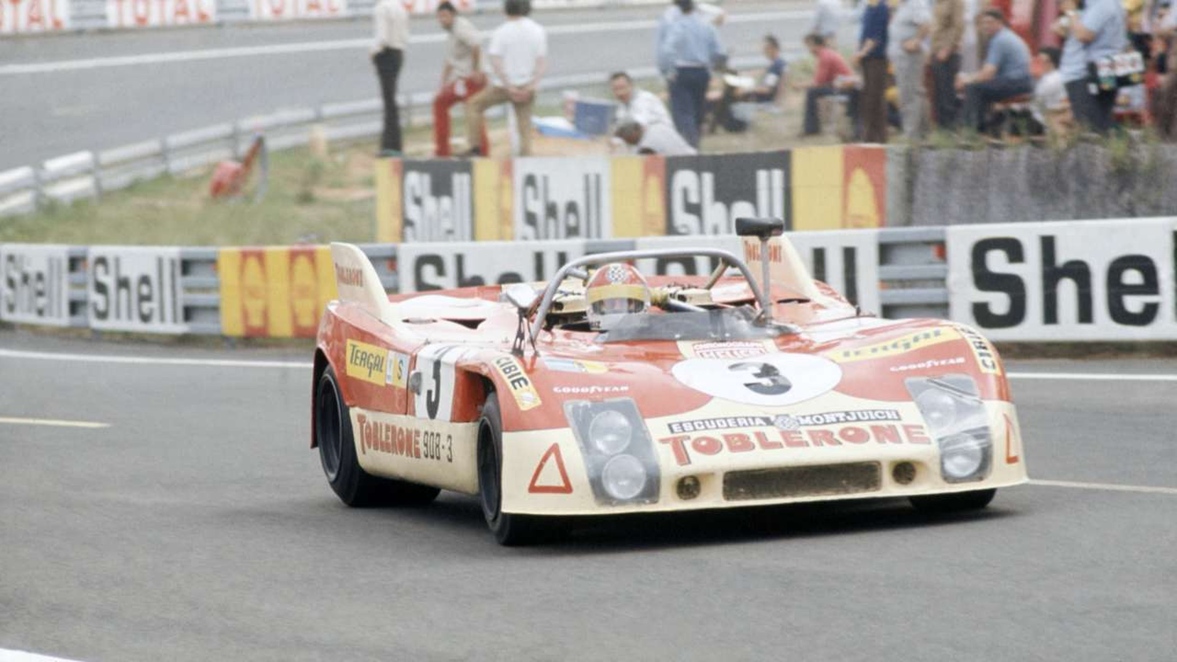 Juan Fernández en Le Mans 1973