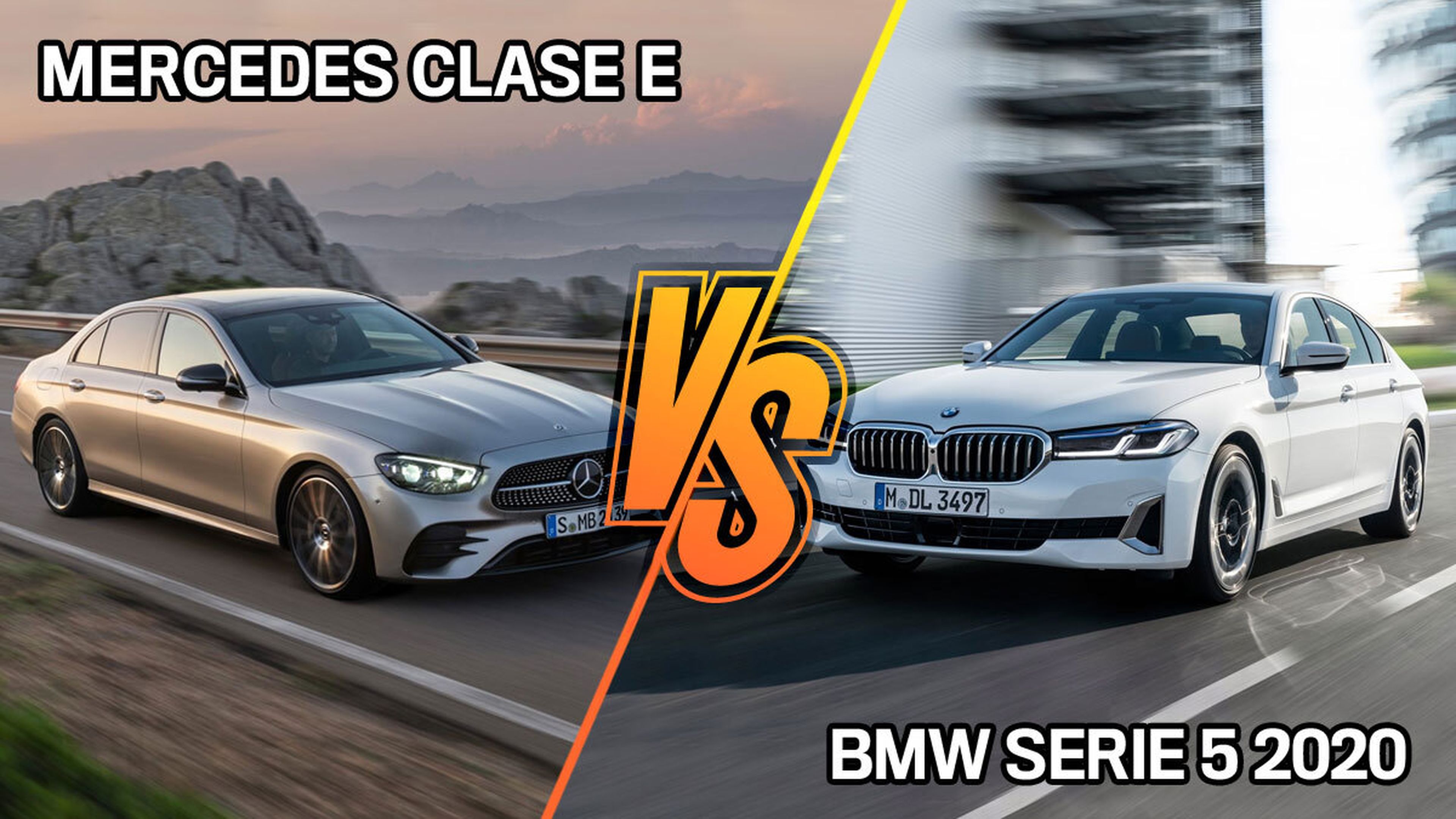 Mercedes Clase E o BMW Serie 5 2020, ¿cuál tiene mejores versiones híbridas?