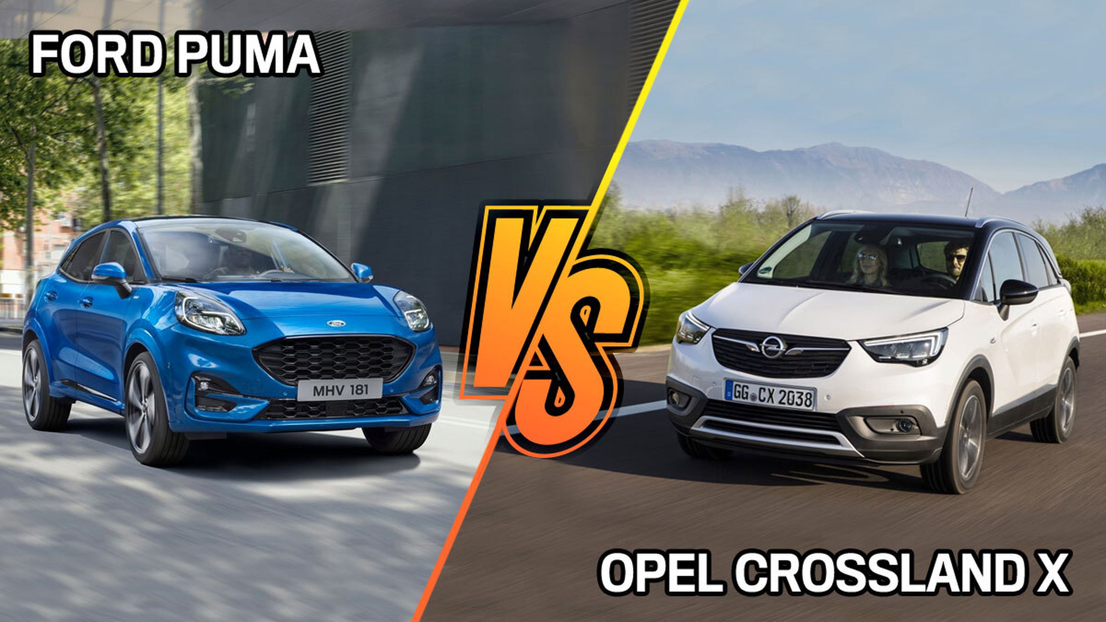 Opel Crossland X o Ford Puma, ¿cuál comprar?