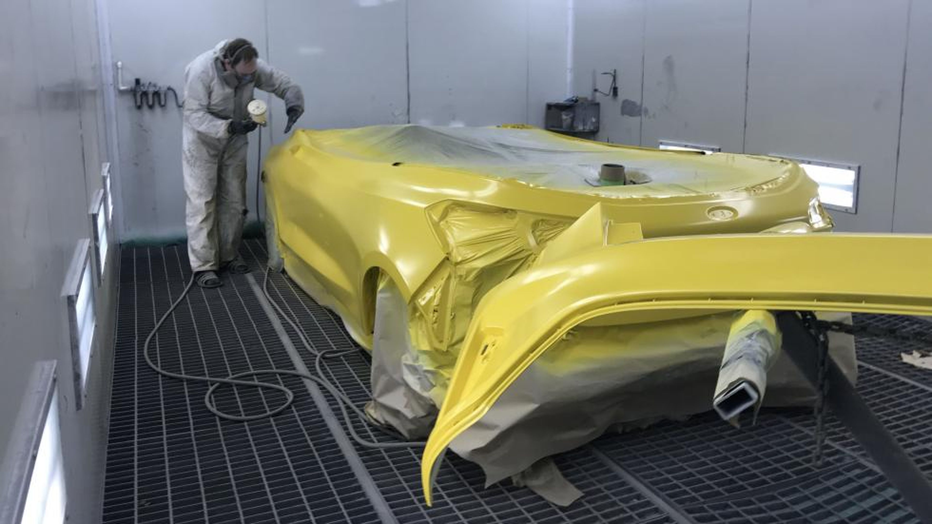 Proceso de fabricación del Ford Focus Speedster