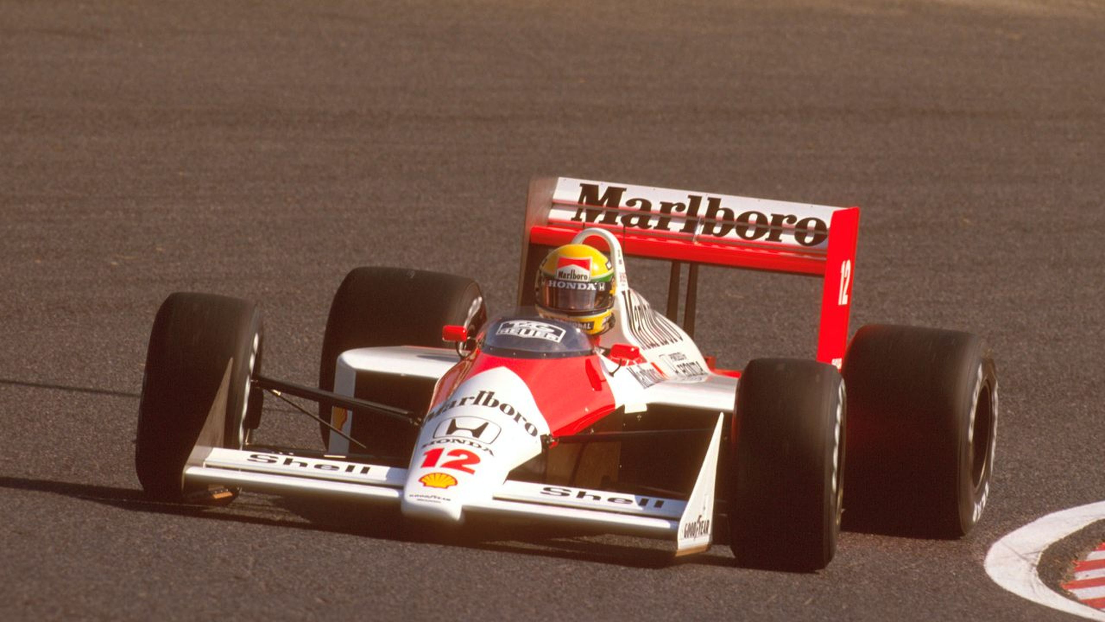 Senna en el GP de Japón de 1988