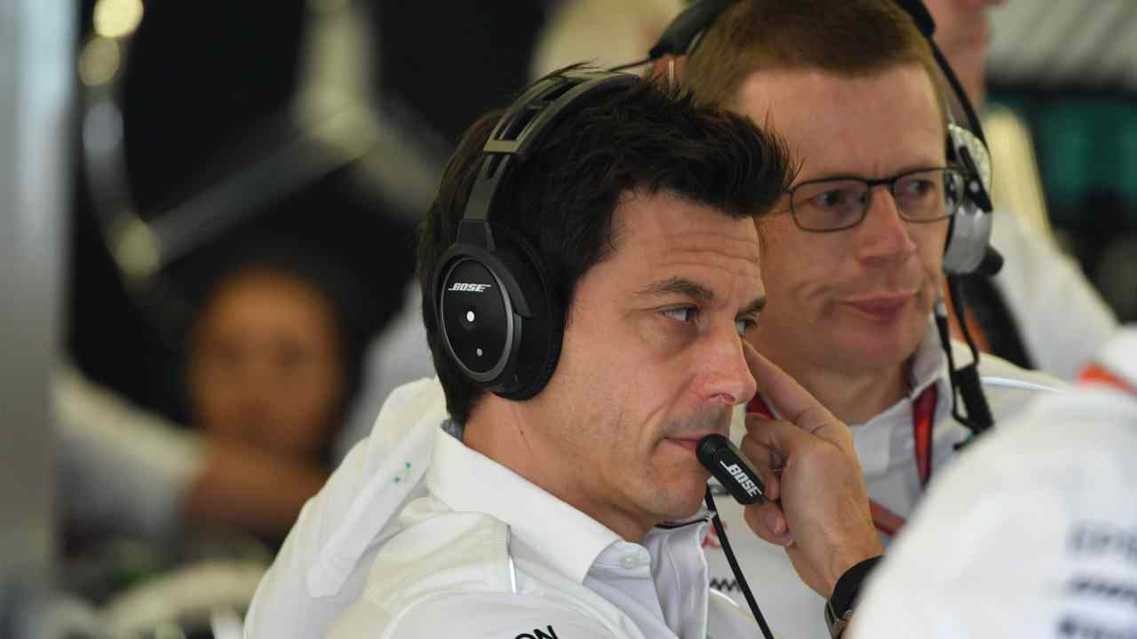 Toto Wolff y Andy Cowell
