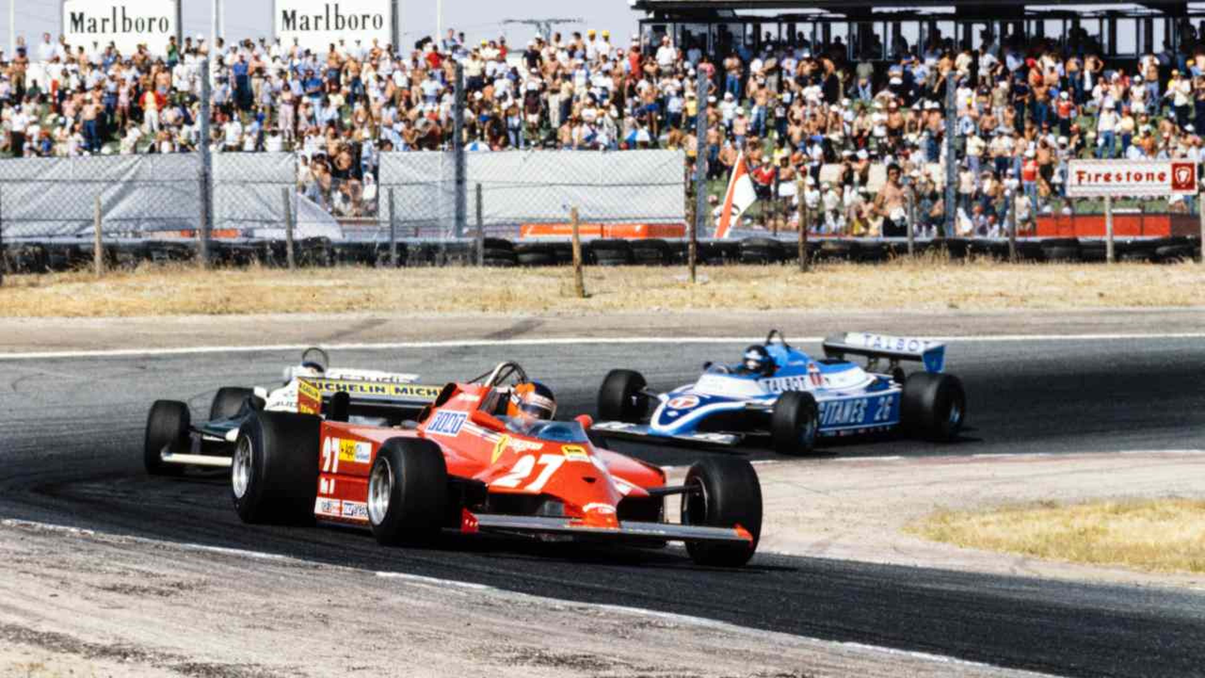 Villeneuve en el GP de España de 1981