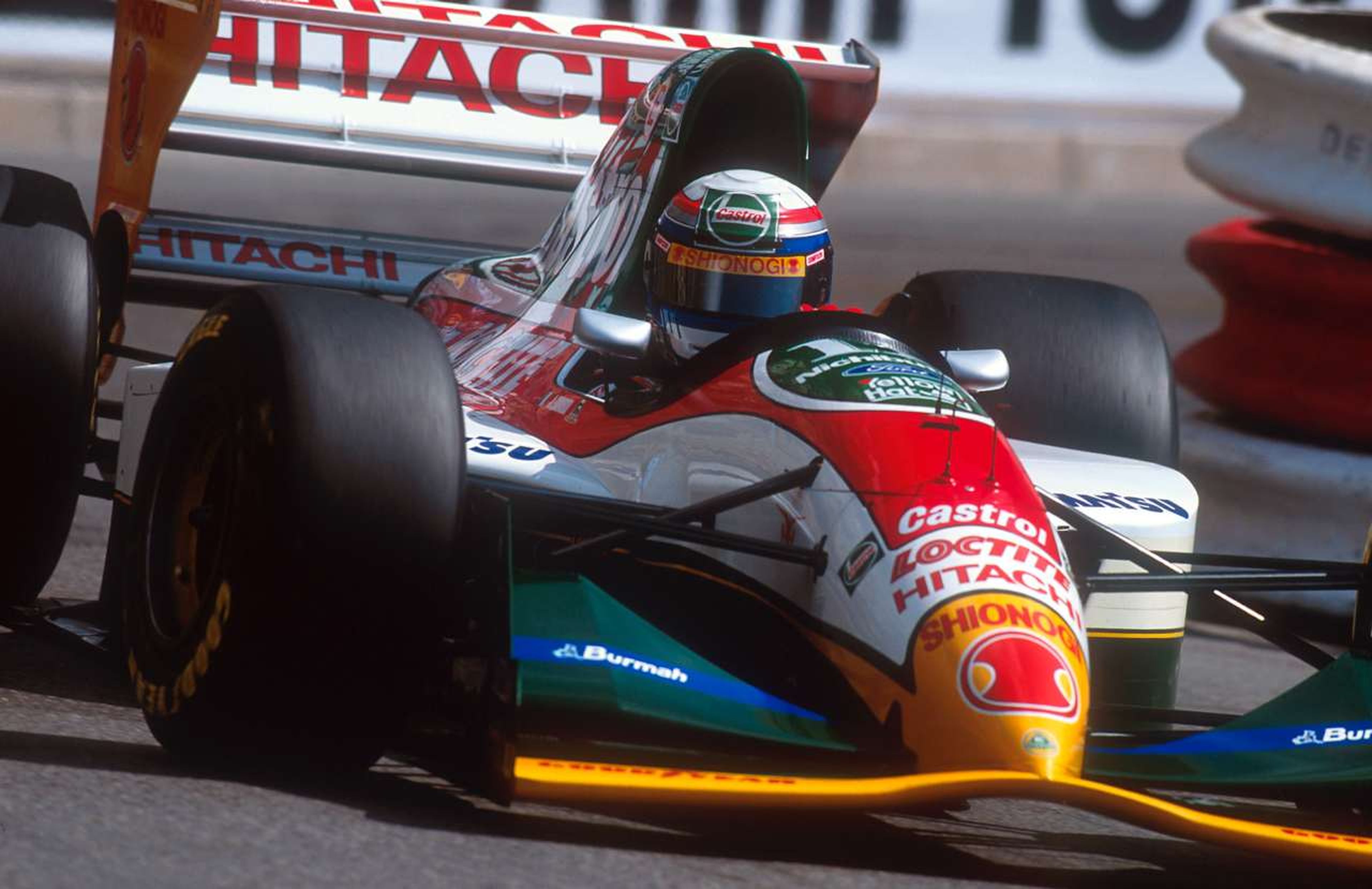 Zanardi en el GP de Mónaco de 1993