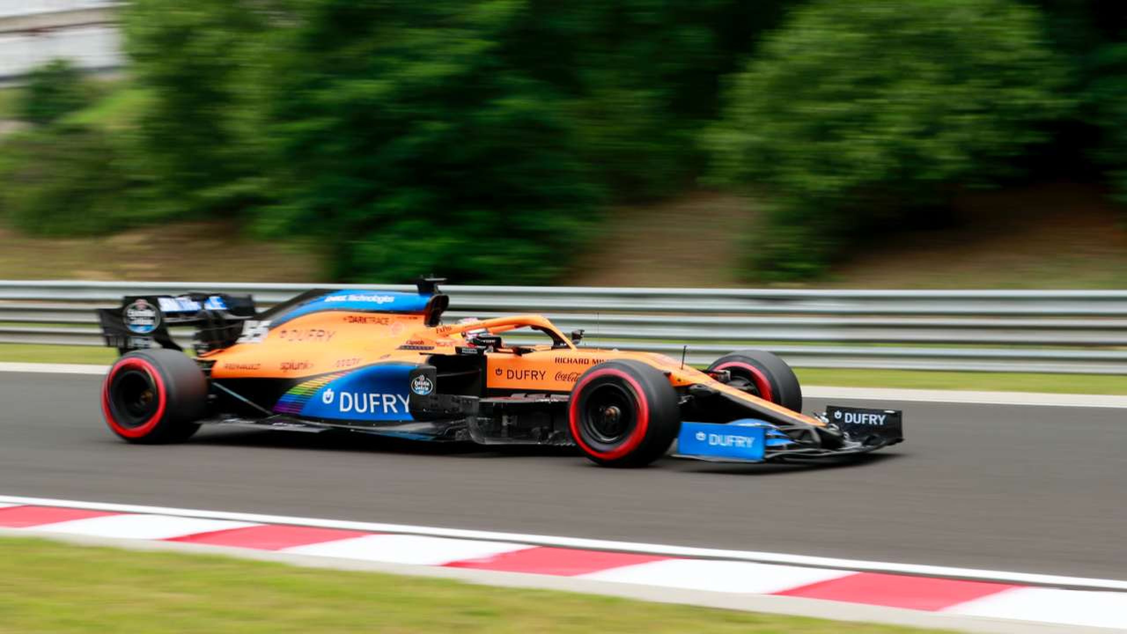 Carlos Sainz en el GP Hungría 2020