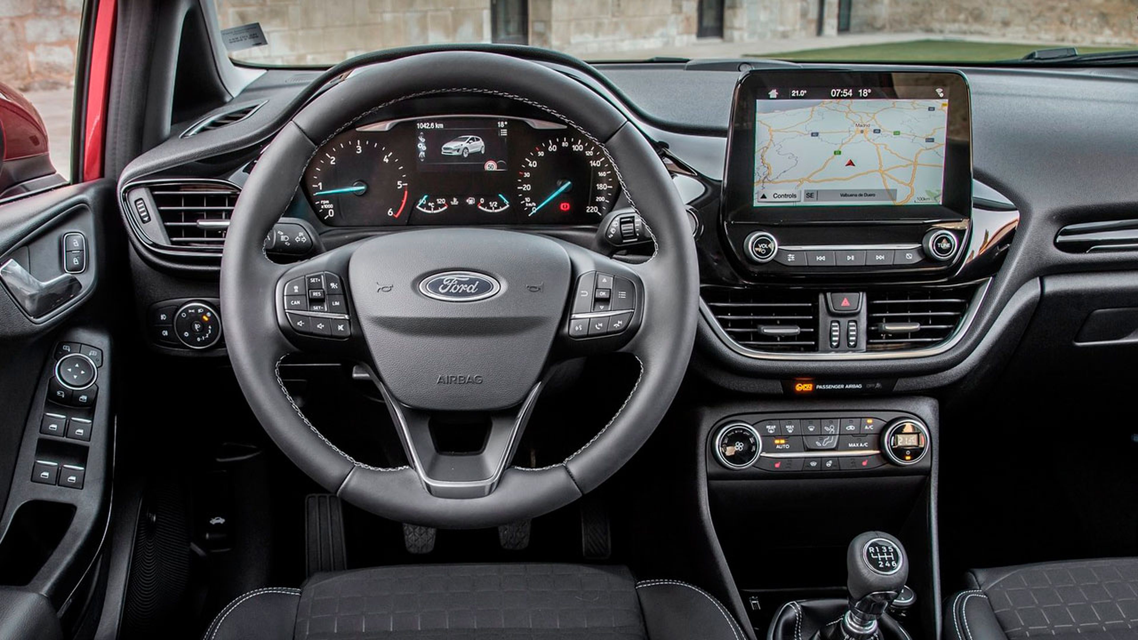Cockpit Ford Fiesta