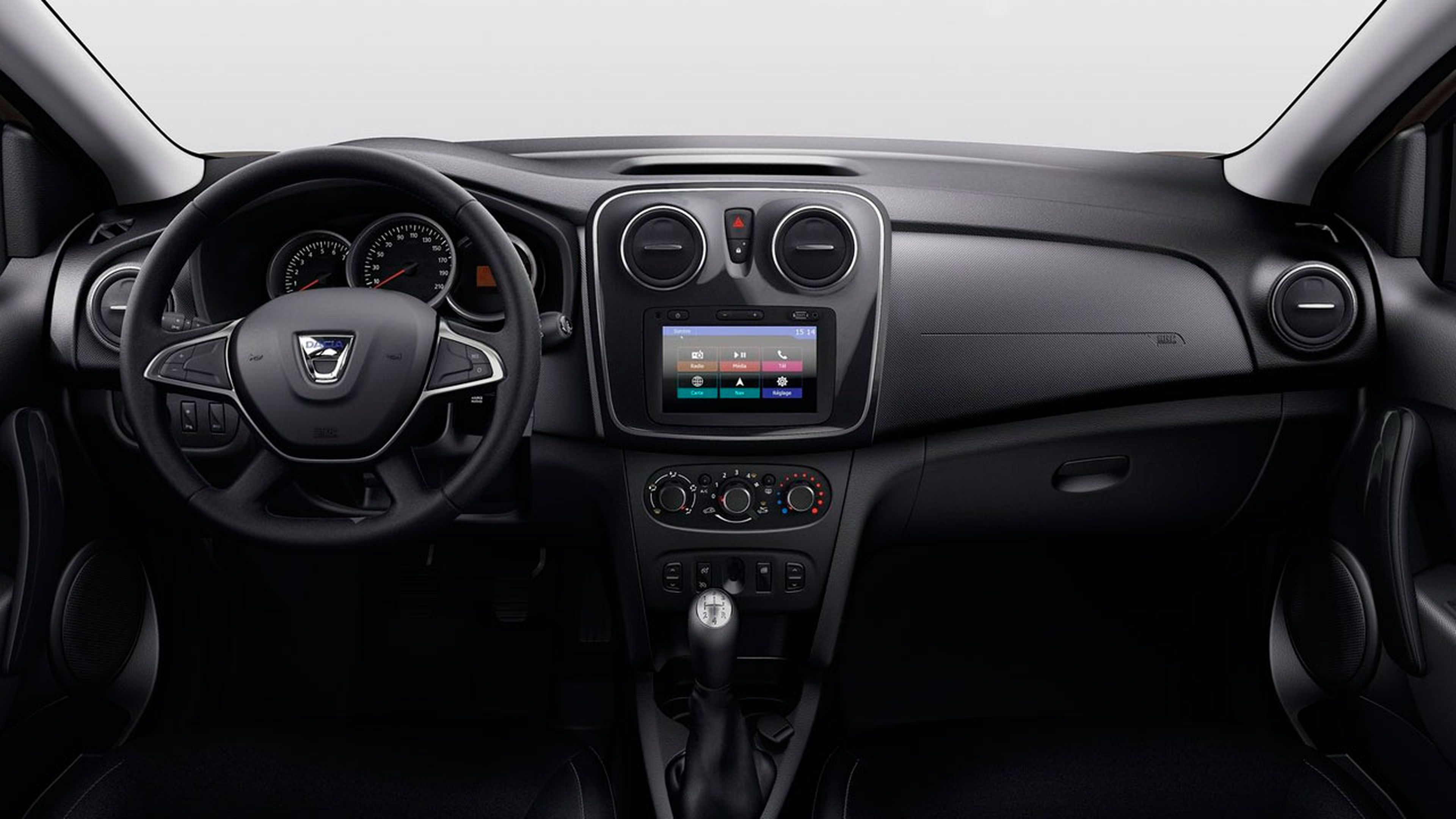 Cockpit del Dacia Sandero 2020