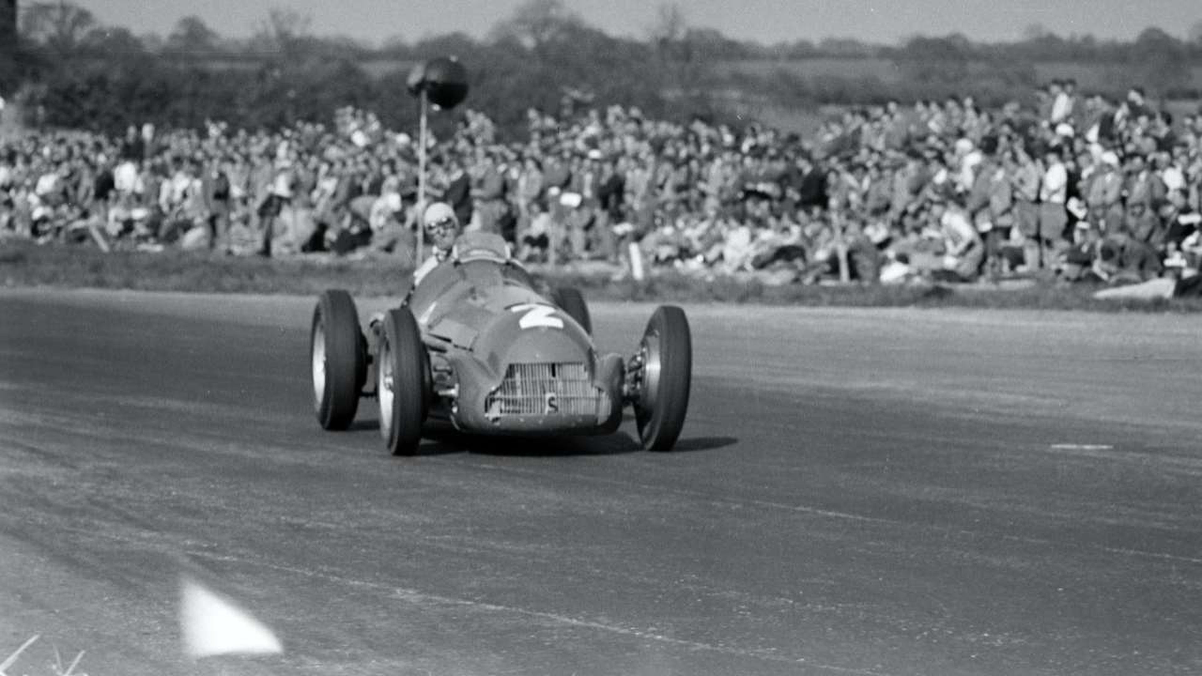 Farina en el GP Gran Bretaña 1950