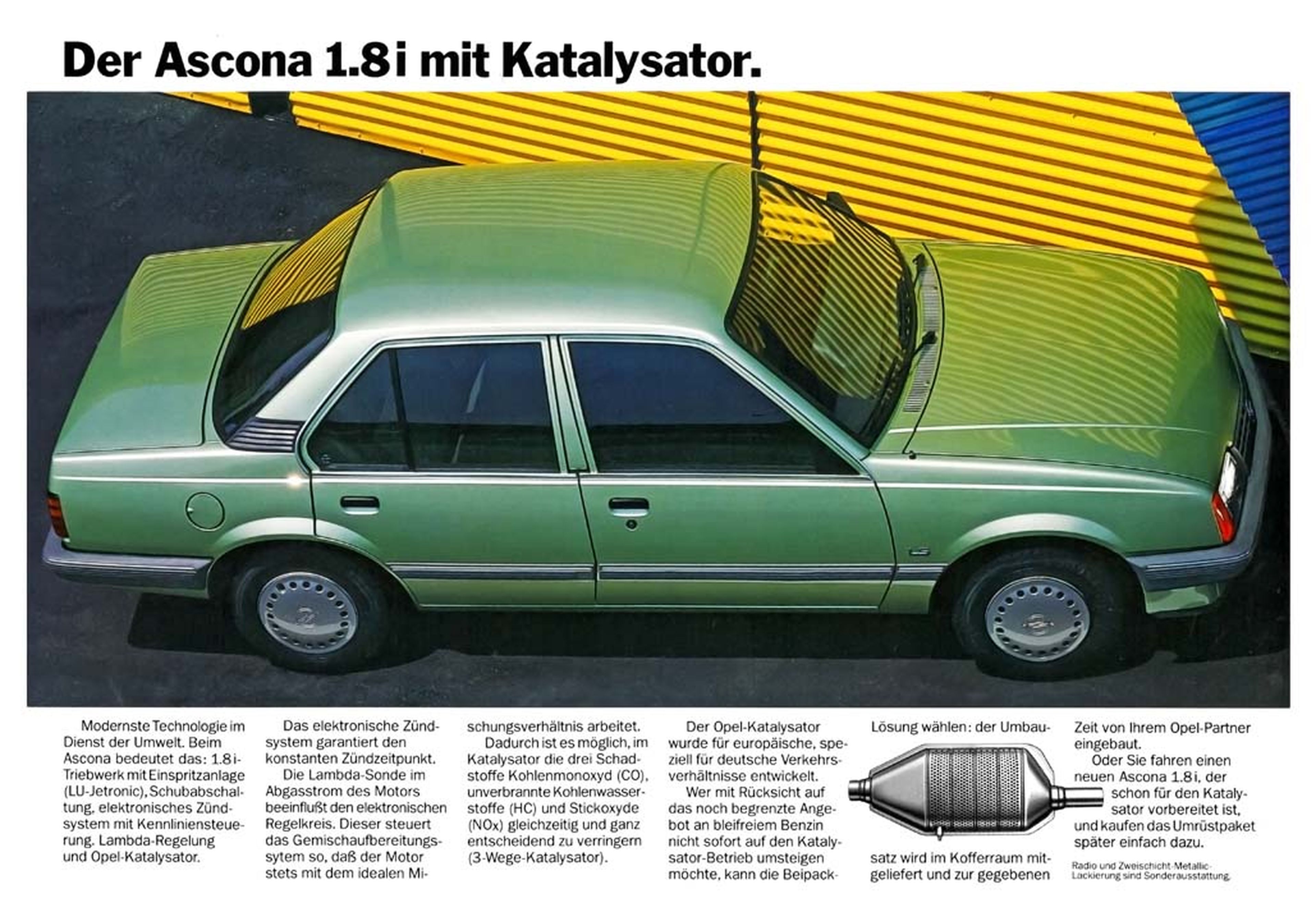 La increíble historia del Opel Ascona