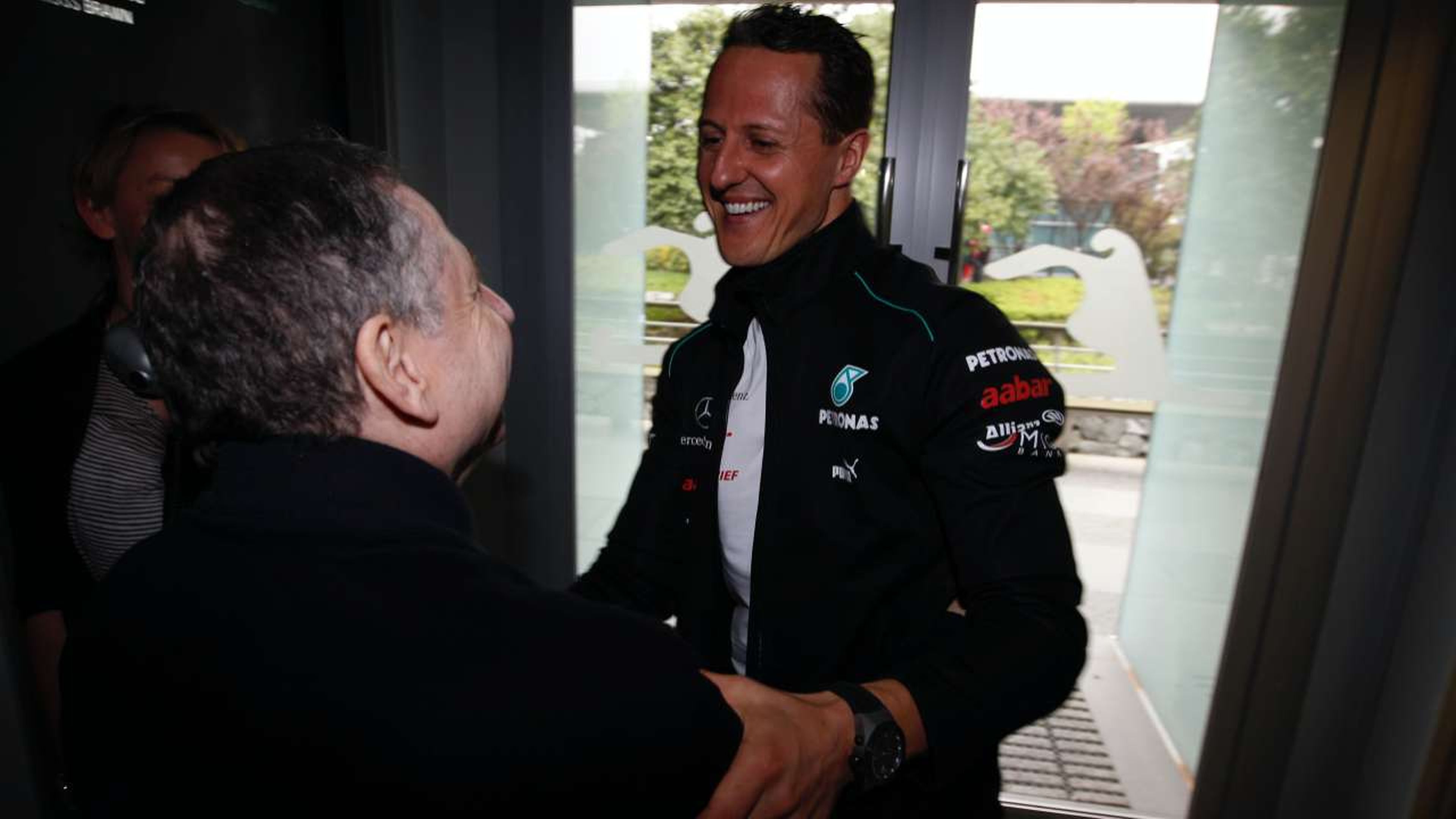 Jean Todt y Michael Schumacher