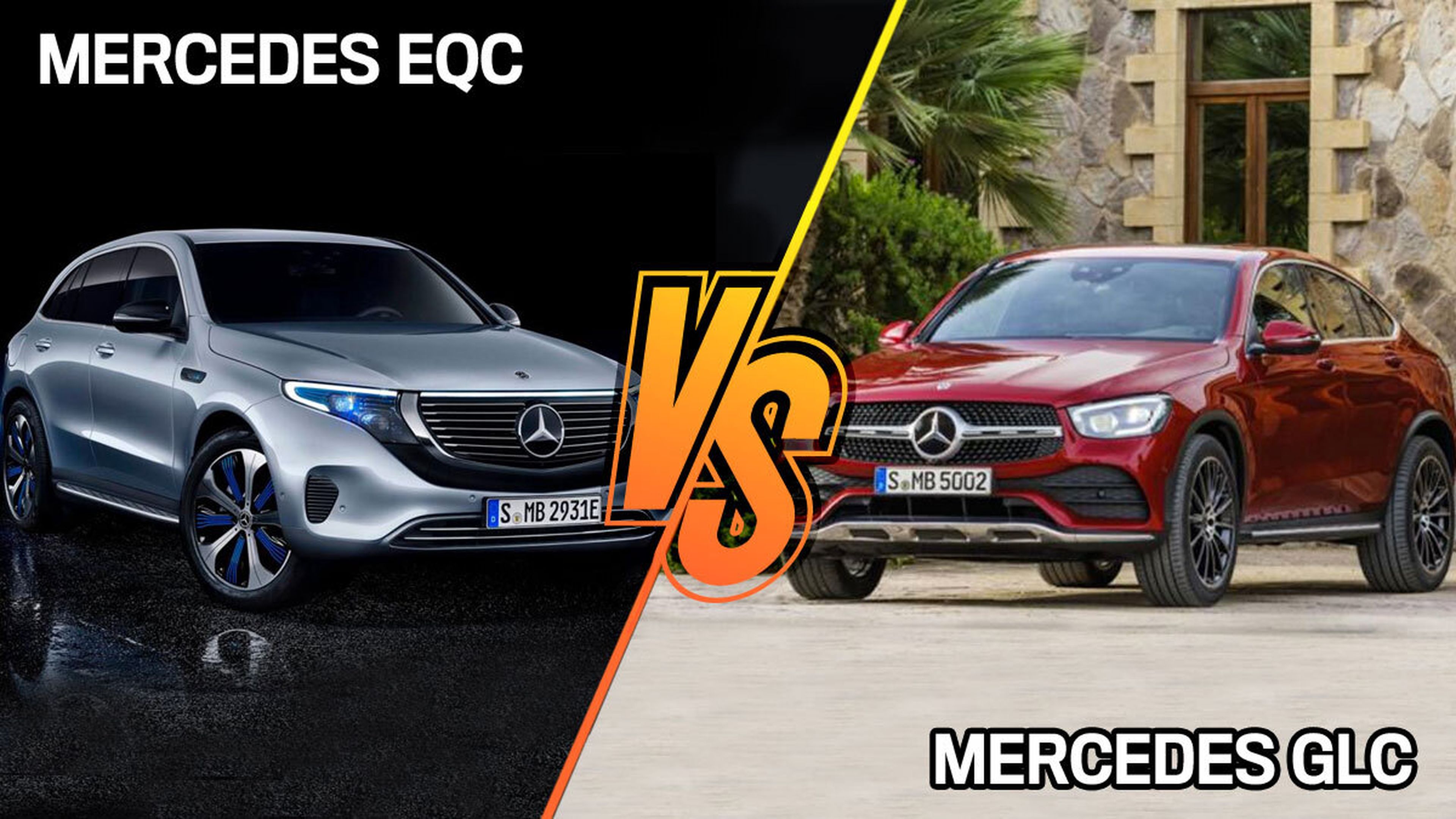 Mercedes EQC o Mercedes GLC, ¿dónde es mejor y peor cada uno?