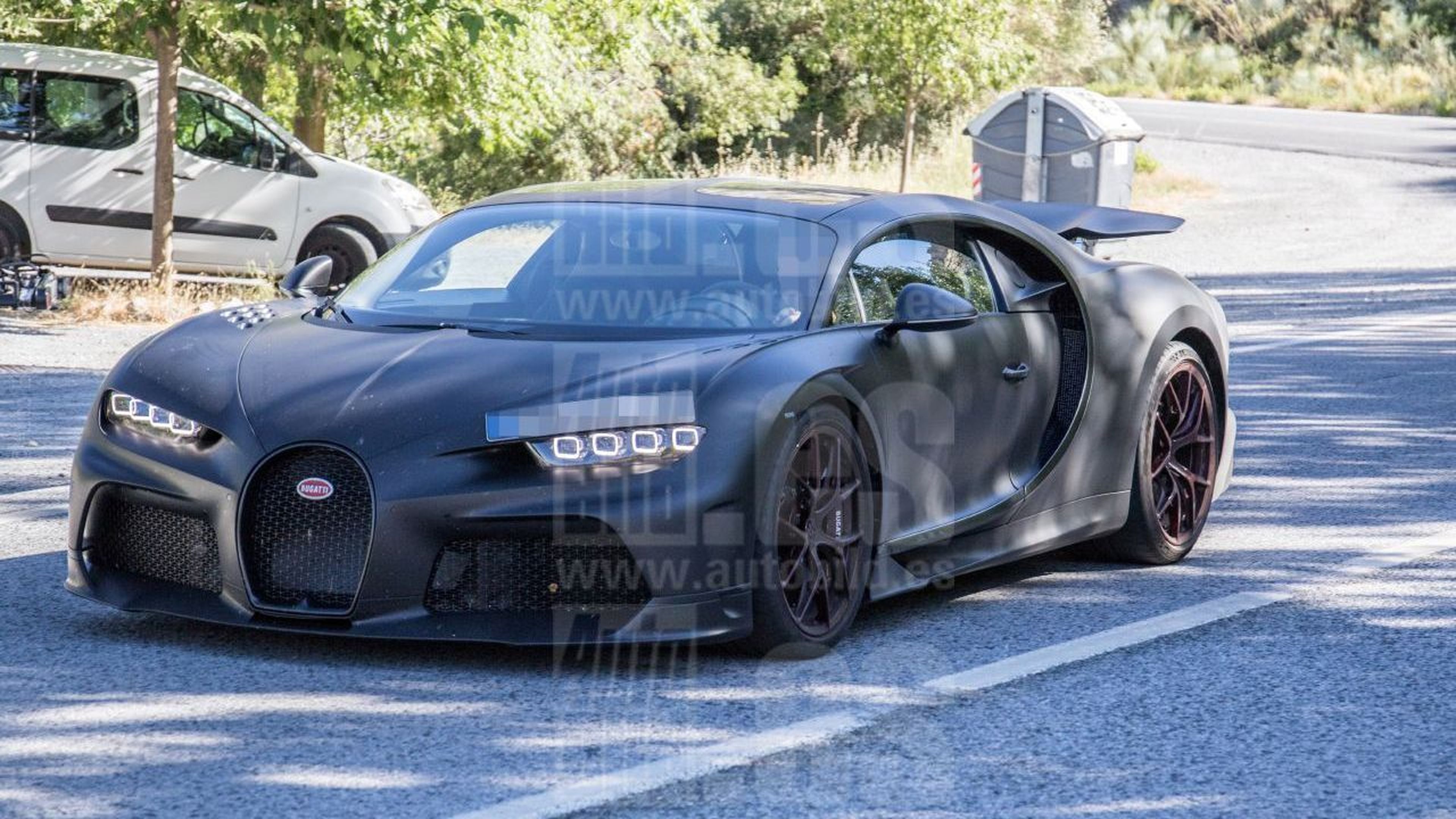 Bugatti Chiron Super Sport 300+: lo cazamos en fase de pruebas