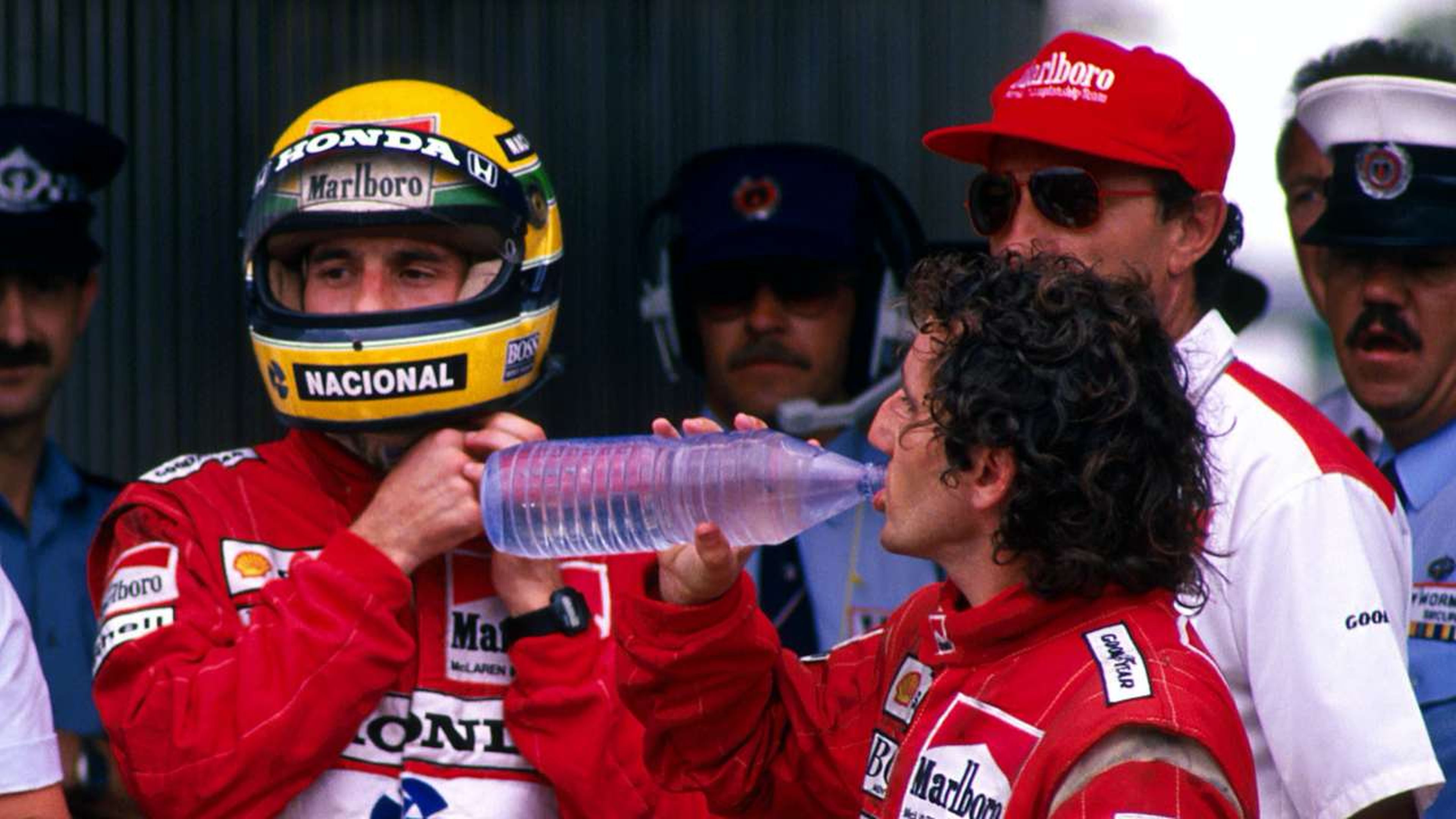 Senna, prost y Jo Ramirez