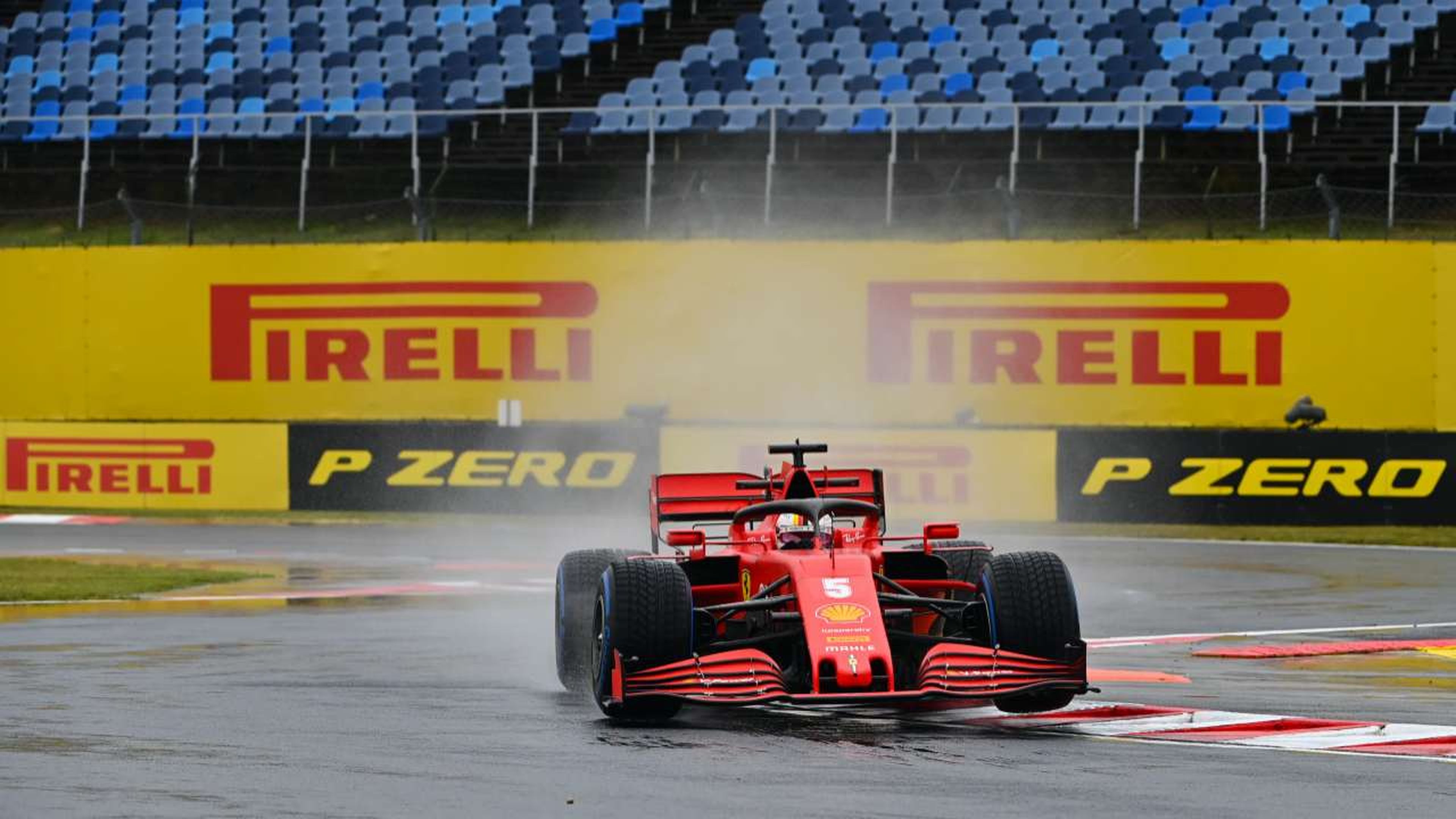 Vettel en el GP Hungria 2020