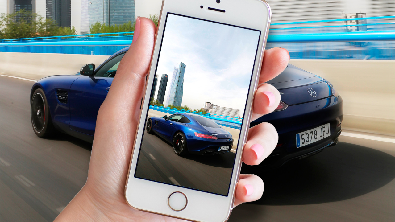 Cada jueves! El espectacular fondo de pantalla para tu smartphone:  Mercedes-AMG GT S -
